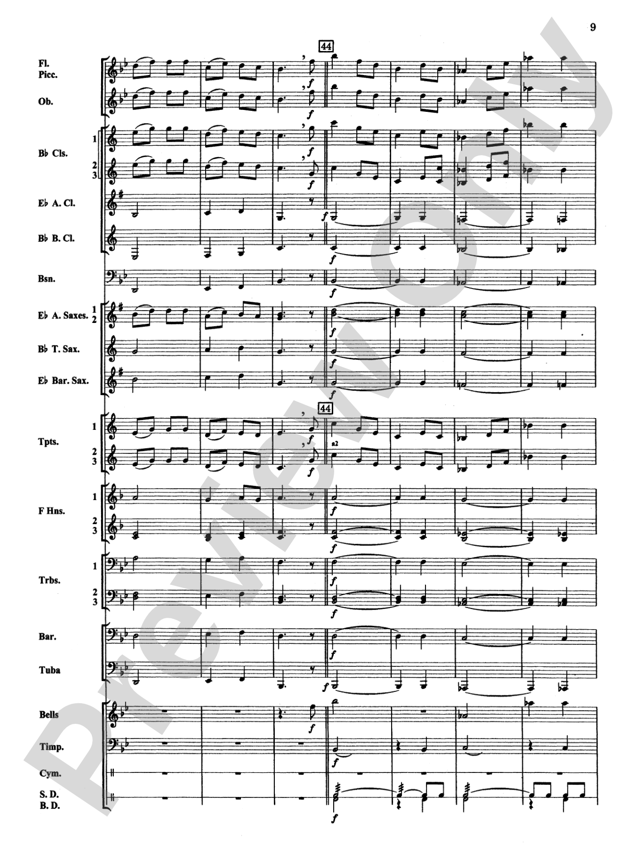 Fantasy on Nordic Themes: Concert Band Conductor Score & Parts