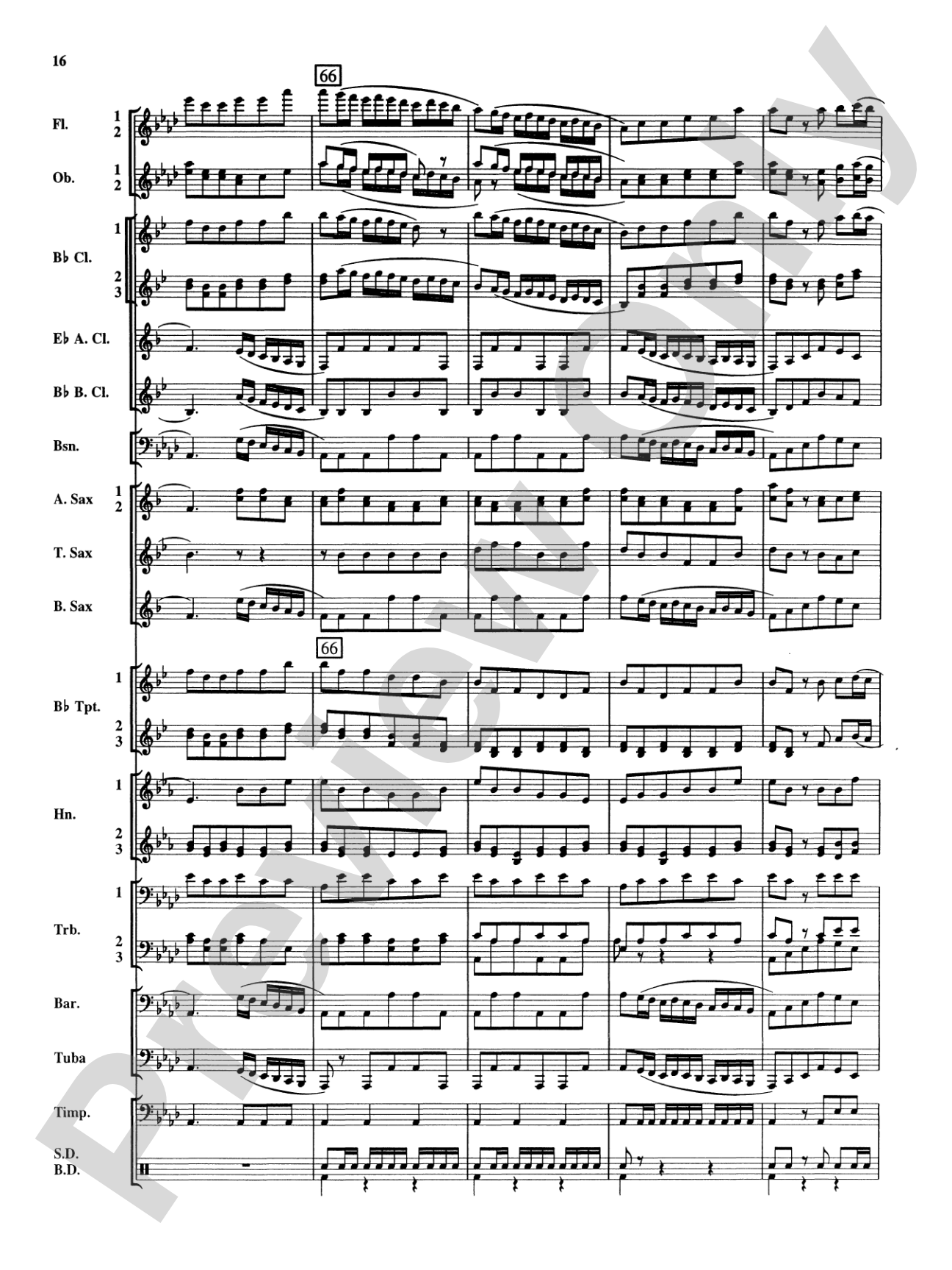 Royal Fireworks Music: Concert Band Conductor Score & Parts