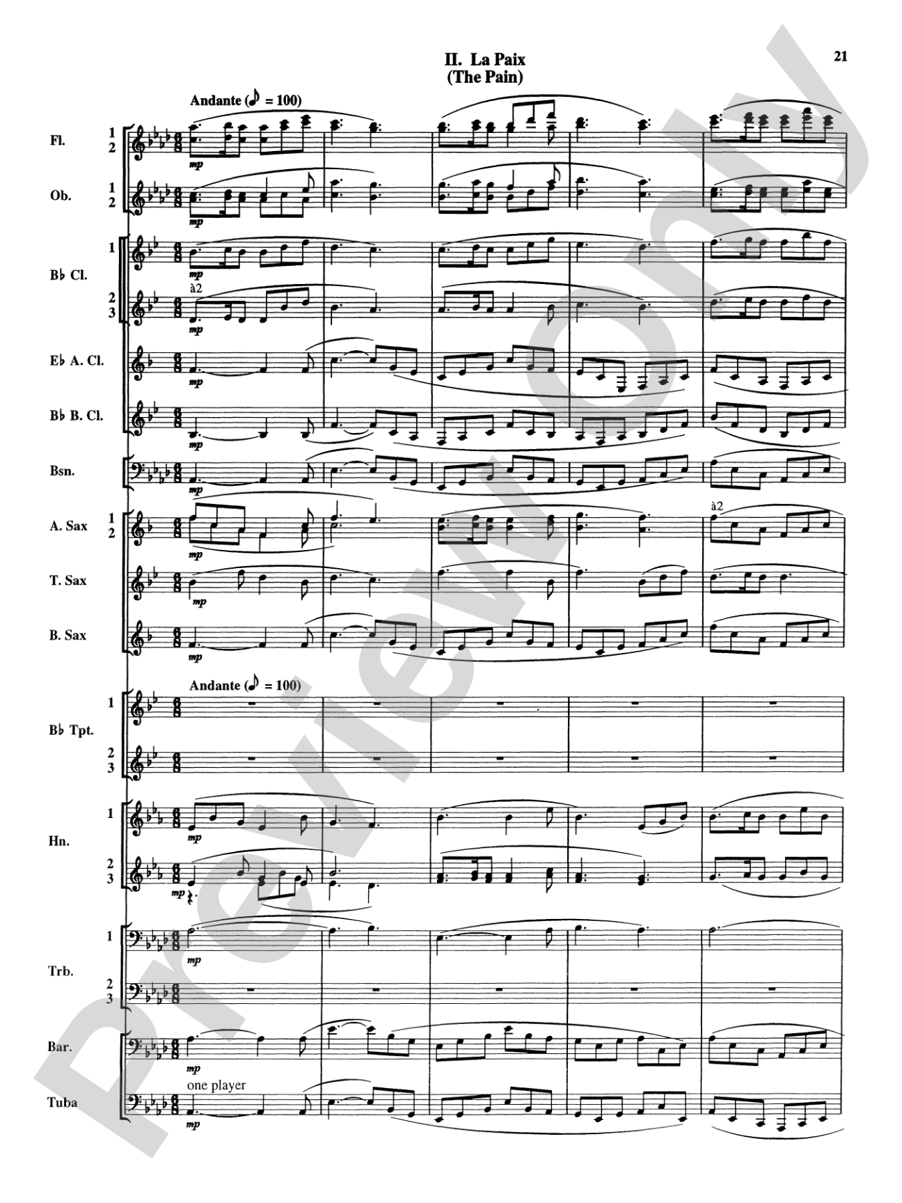 Royal Fireworks Music: Concert Band Conductor Score & Parts