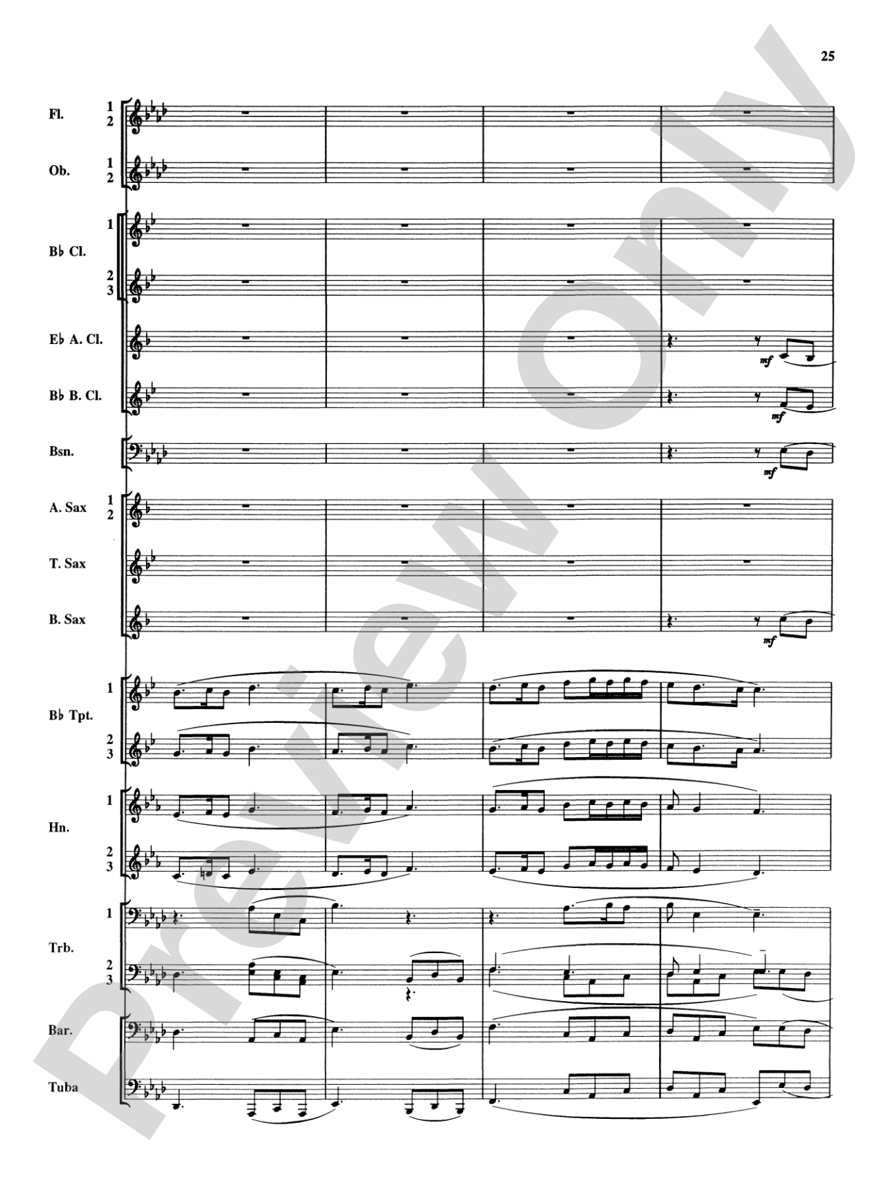 Royal Fireworks Music: Concert Band Conductor Score & Parts