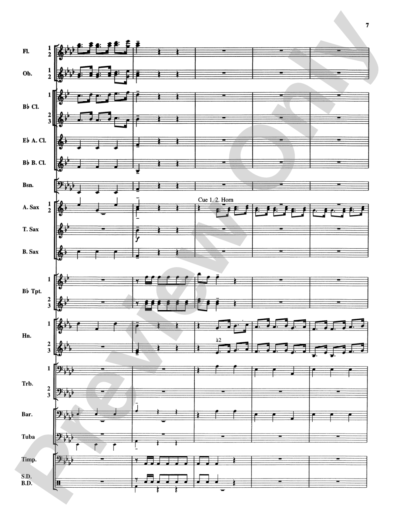 Royal Fireworks Music: Concert Band Conductor Score & Parts
