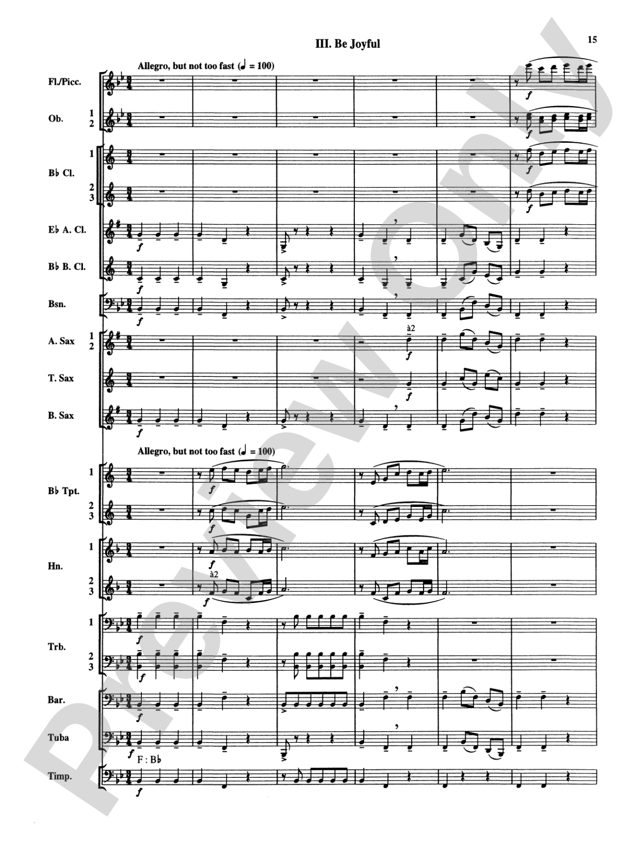 Christmas Music from Bach: Concert Band Conductor Score & Parts