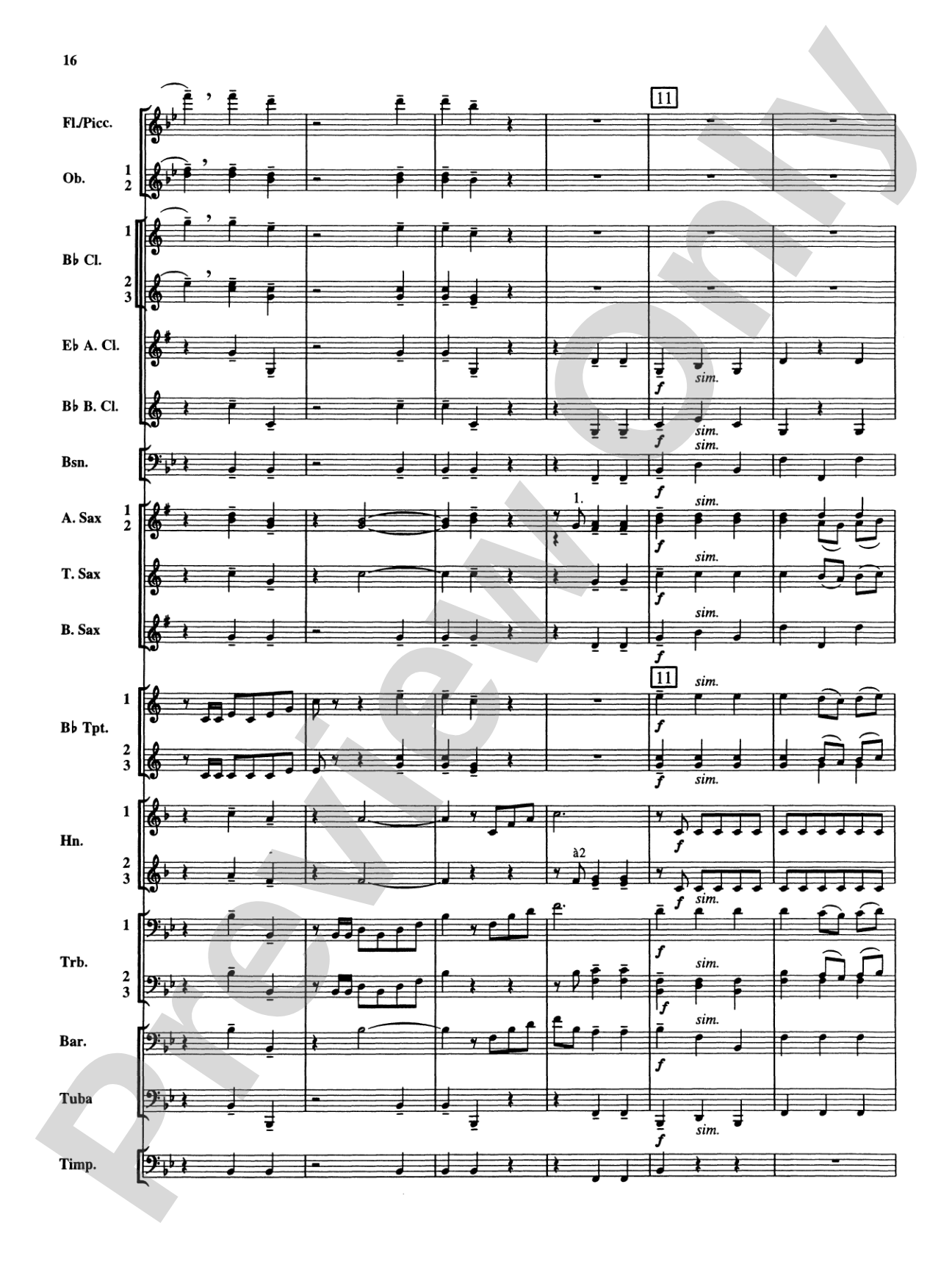 Christmas Music from Bach: Concert Band Conductor Score & Parts