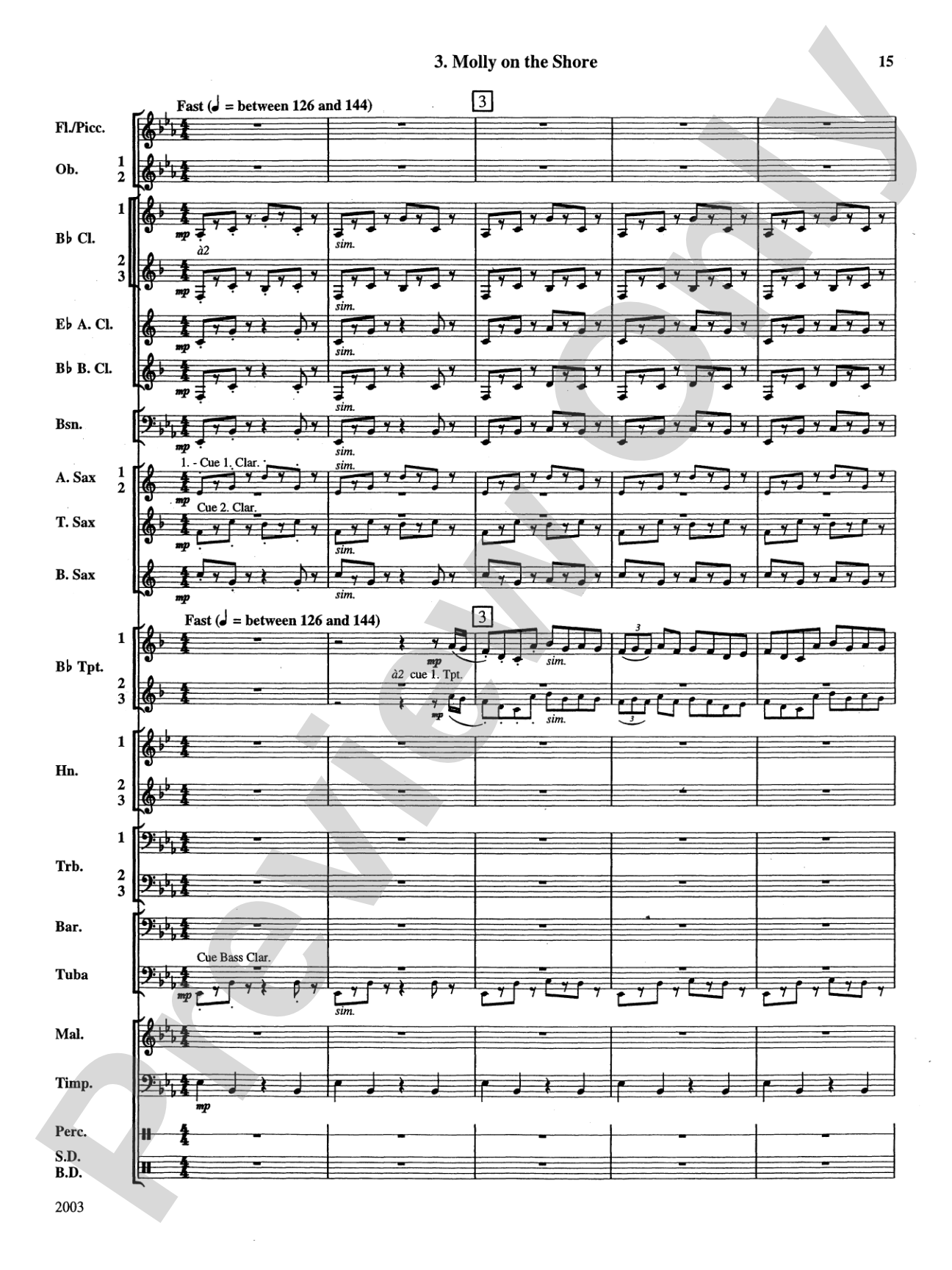 A Percy Grainger Suite: Concert Band Conductor Score & Parts
