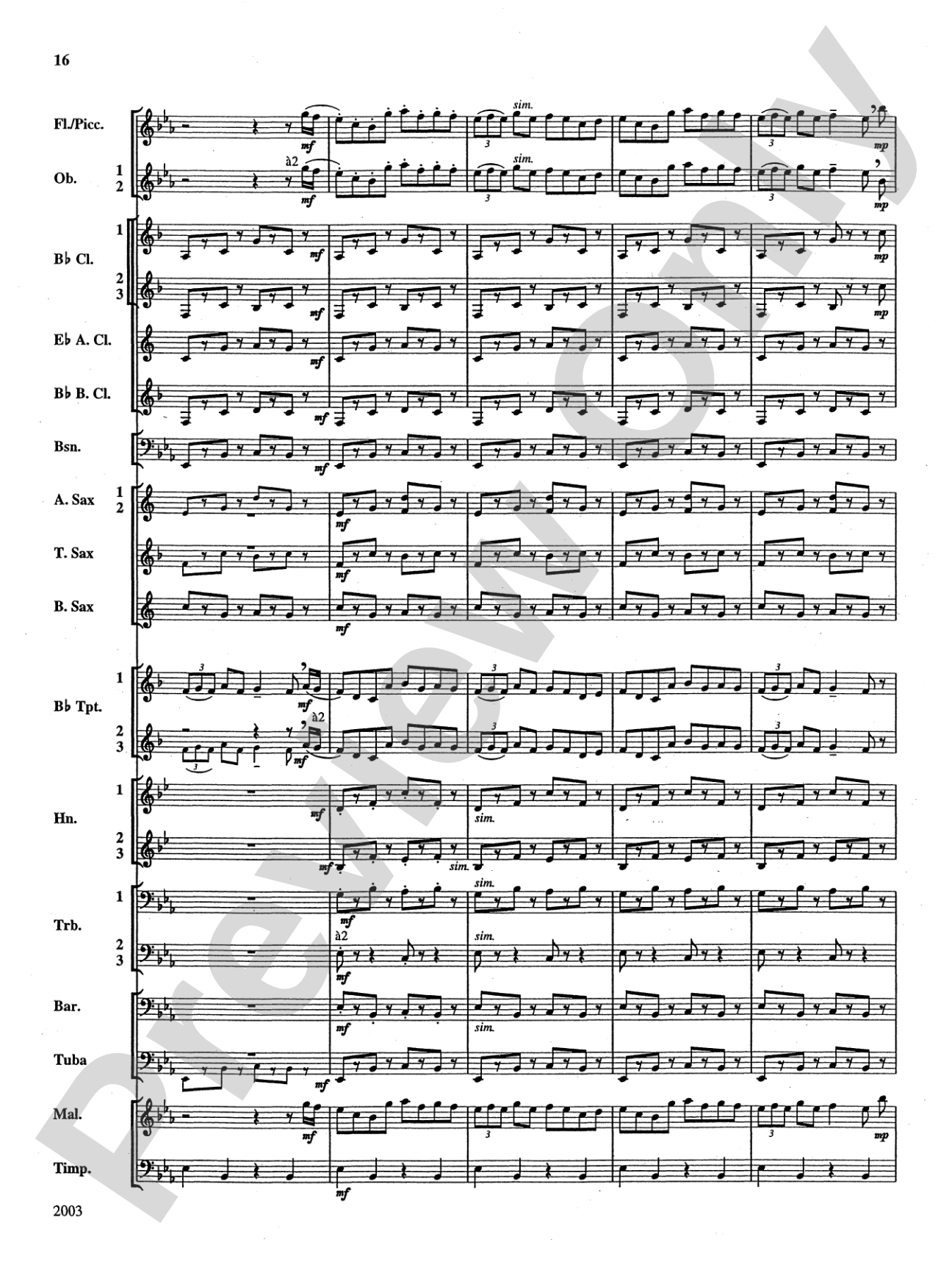 A Percy Grainger Suite: Concert Band Conductor Score & Parts