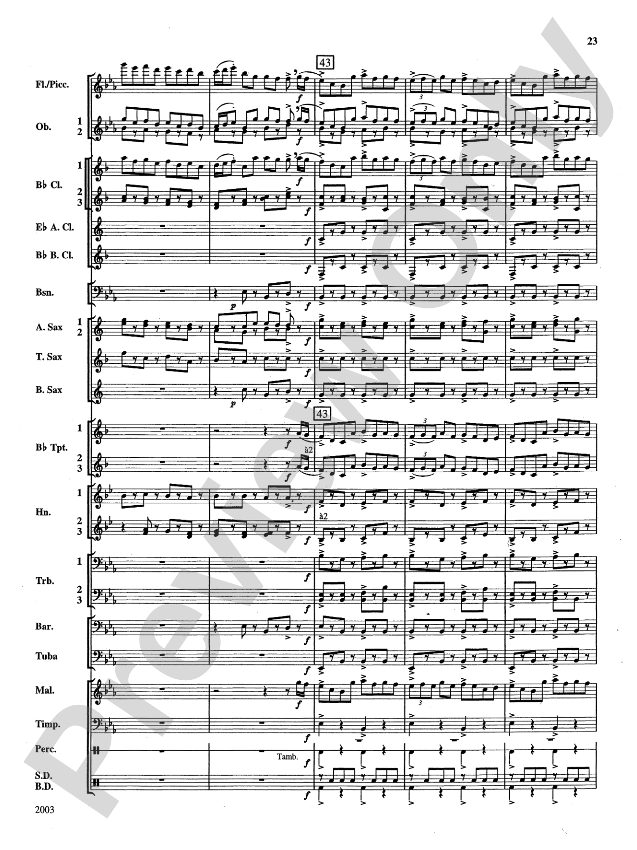 A Percy Grainger Suite: Concert Band Conductor Score & Parts