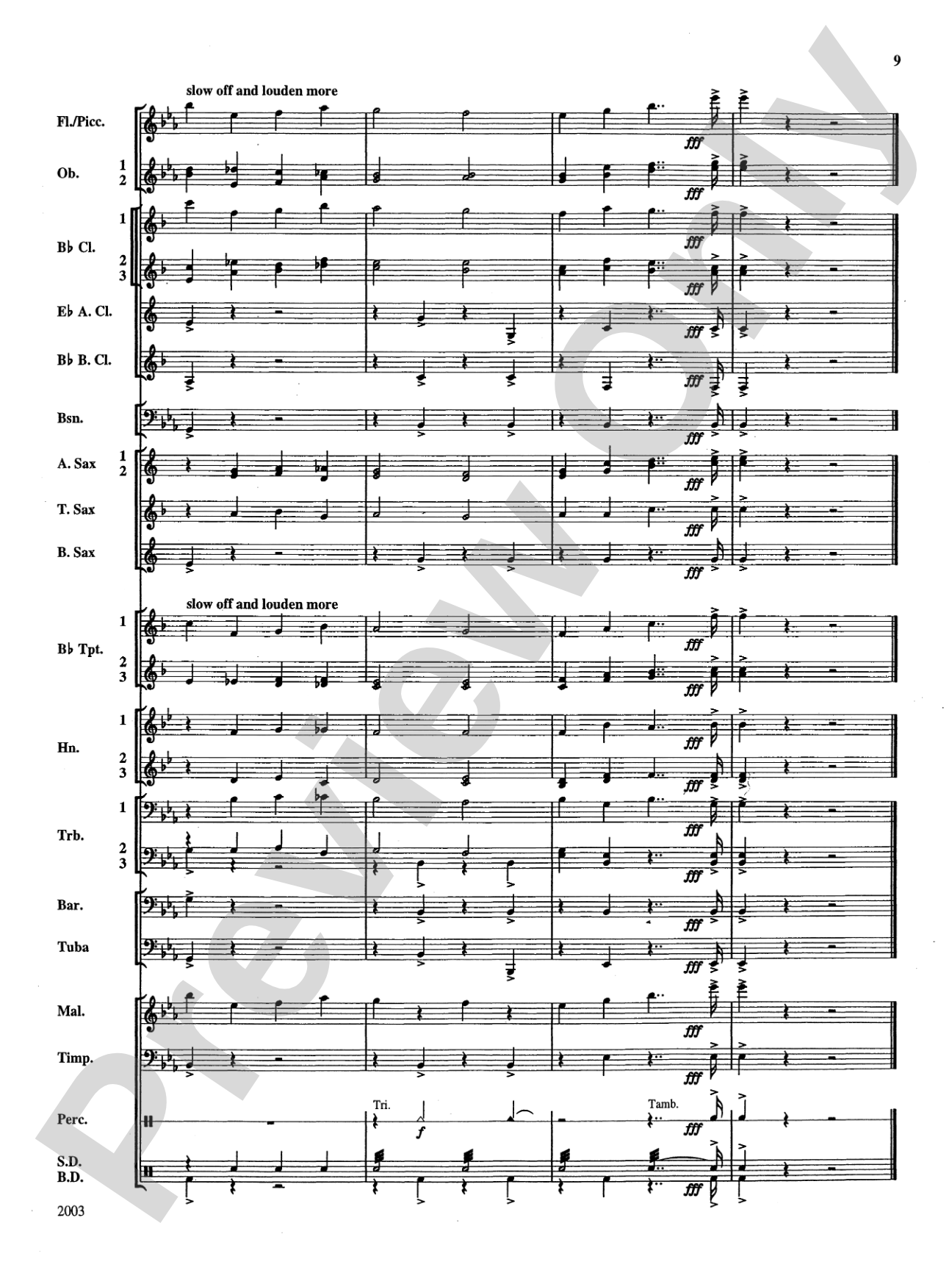 A Percy Grainger Suite: Concert Band Conductor Score & Parts