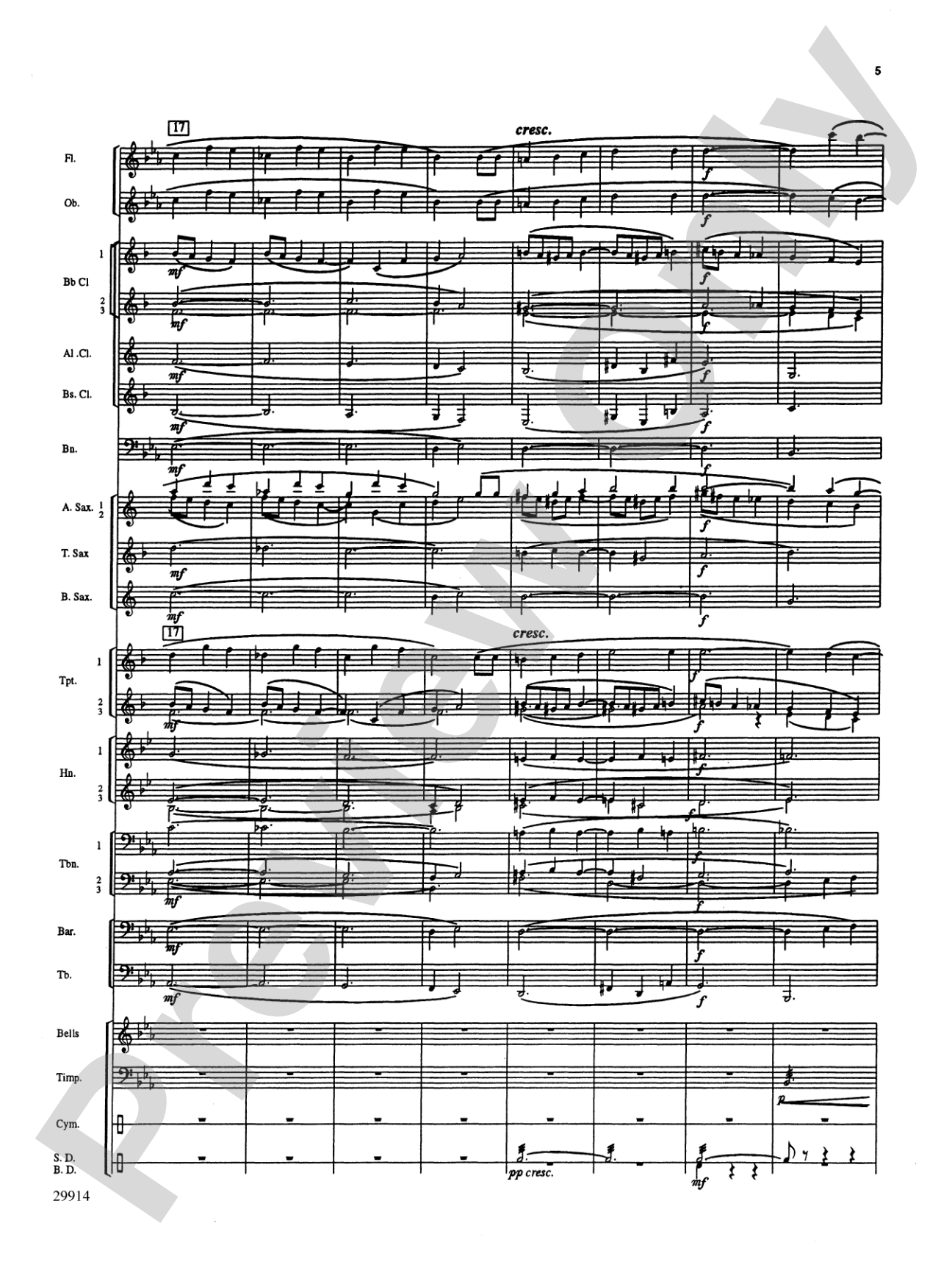 I Dreamt I Dwelt in Marble Halls: Concert Band Conductor Score & Parts