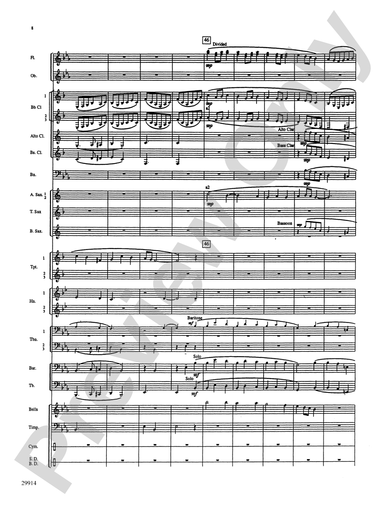 I Dreamt I Dwelt in Marble Halls: Concert Band Conductor Score & Parts