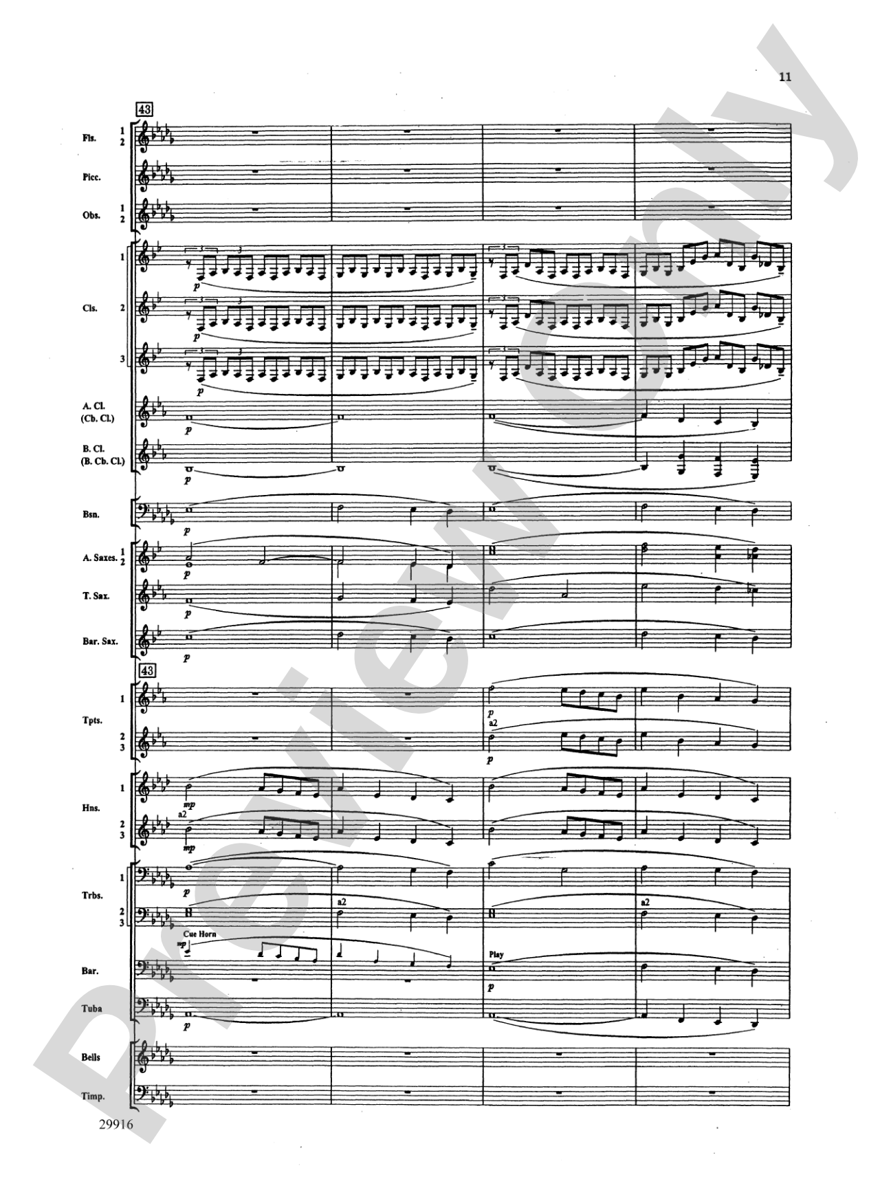 Prologue Prayer and Dream Pantomime (from the opera Hansel and Gretel): Concert Band Conductor Score & Parts