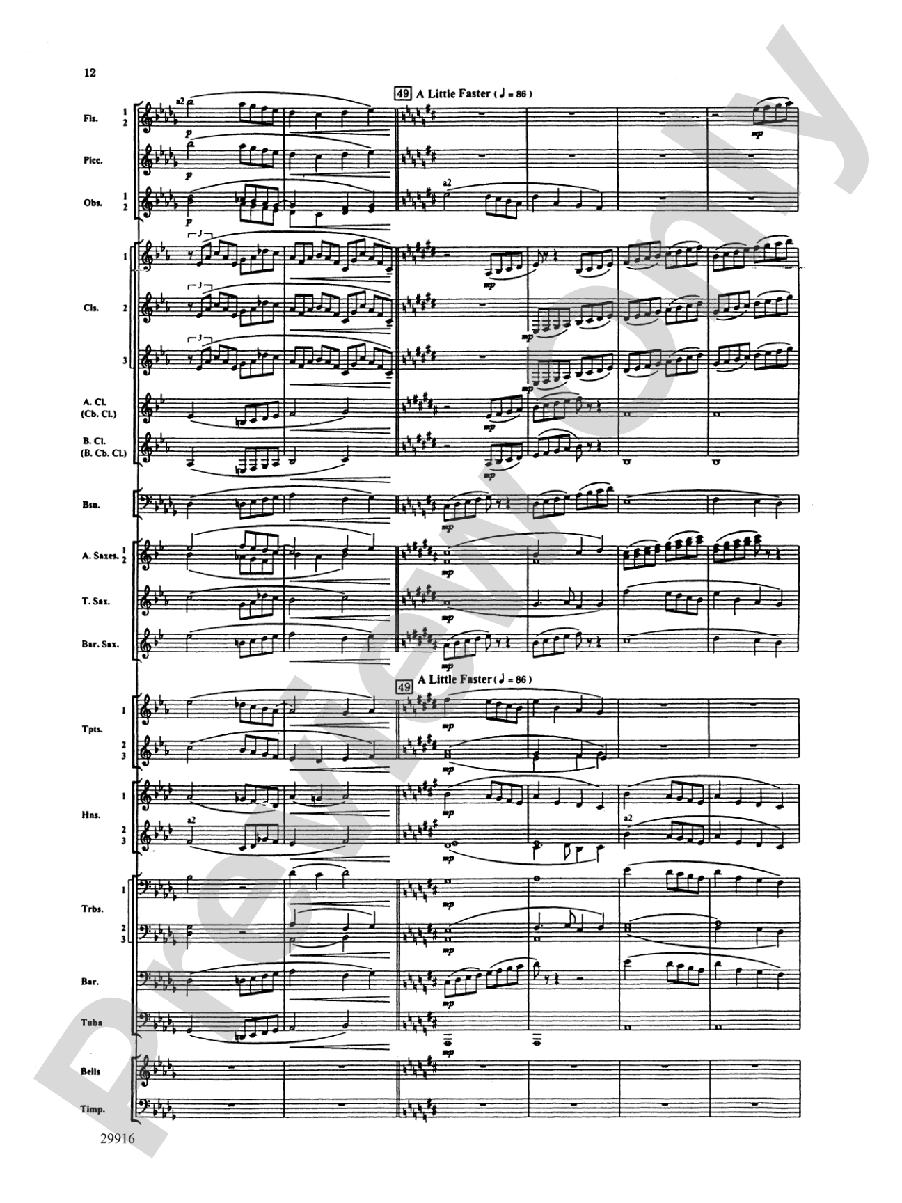 Prologue Prayer and Dream Pantomime (from the opera Hansel and Gretel): Concert Band Conductor Score & Parts