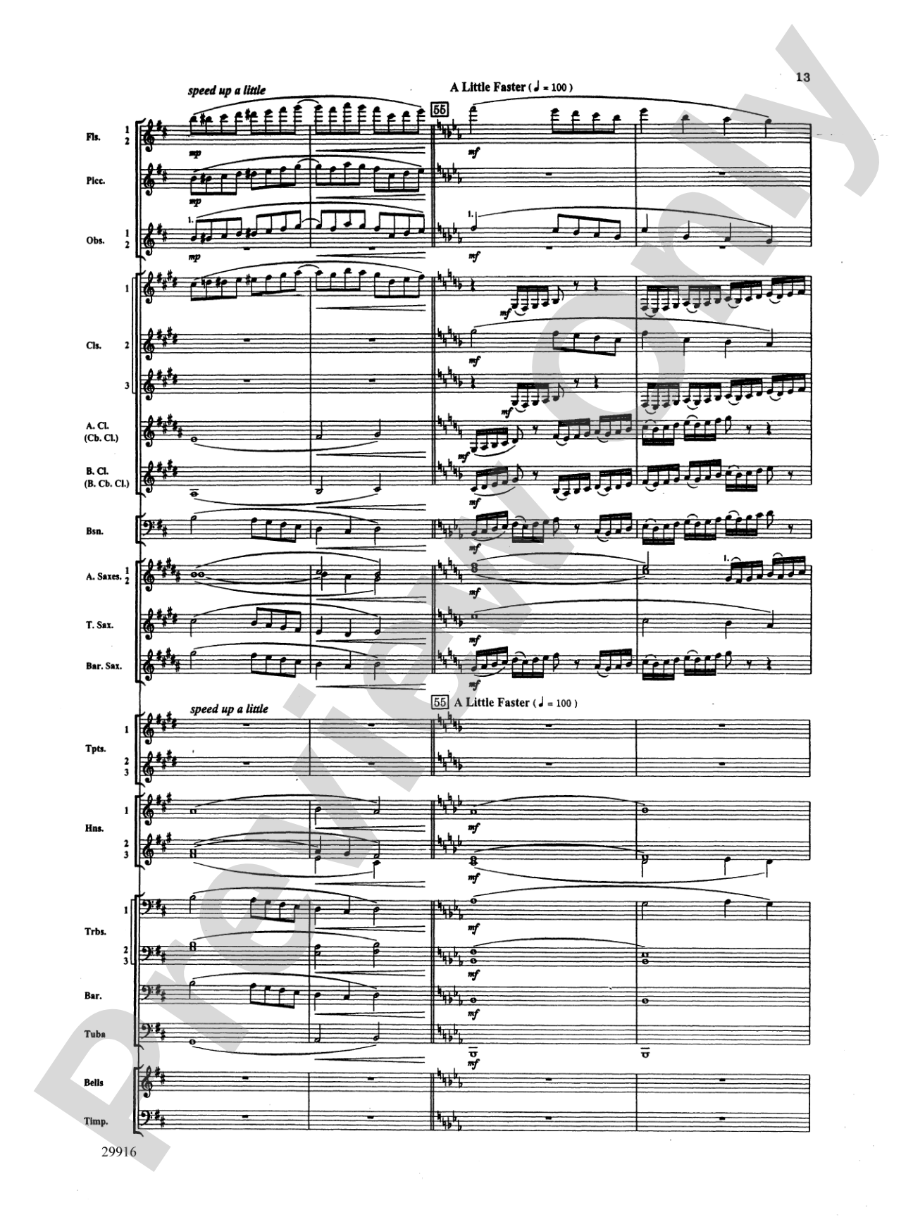 Prologue Prayer and Dream Pantomime (from the opera Hansel and Gretel): Concert Band Conductor Score & Parts