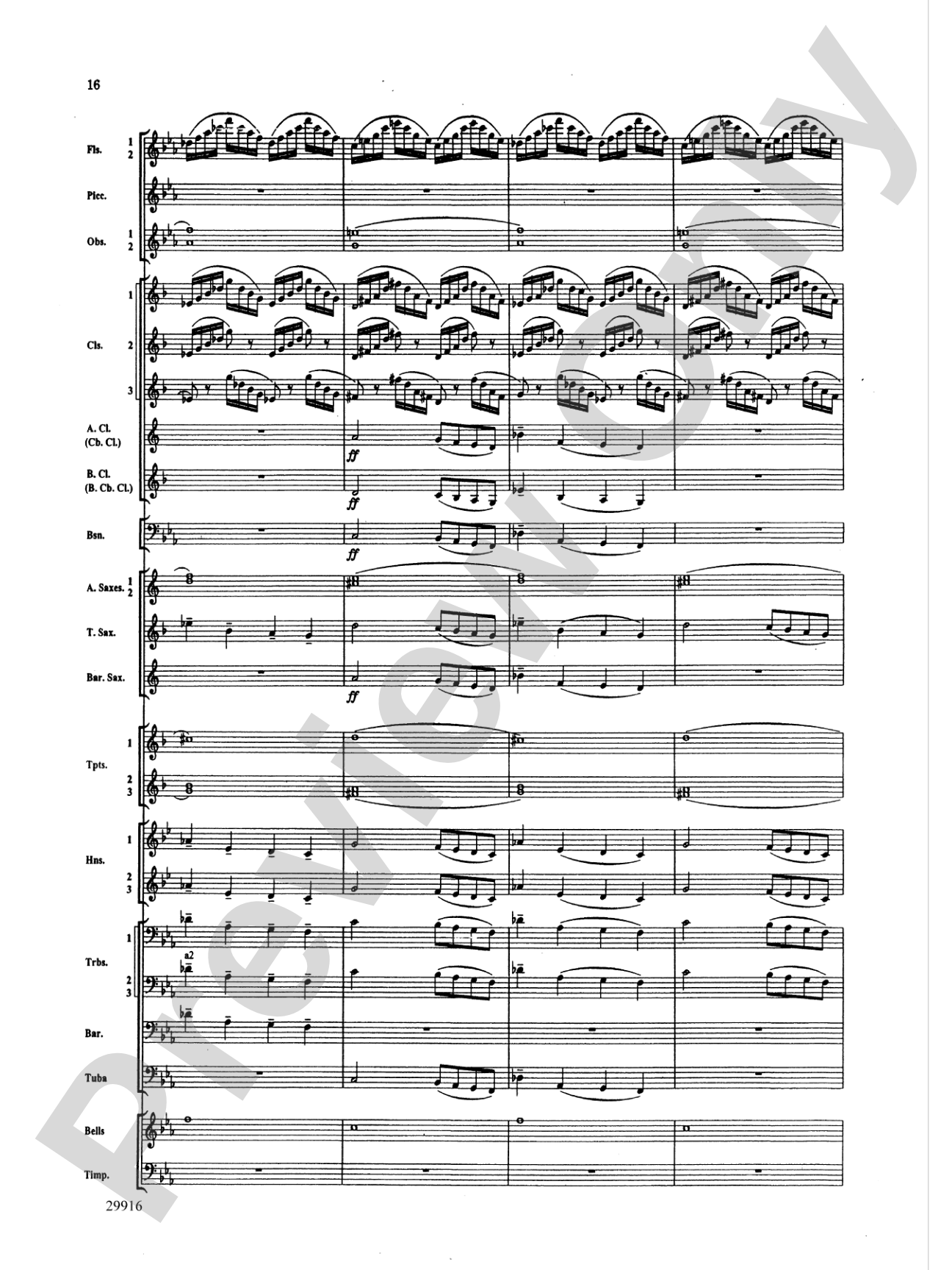 Prologue Prayer and Dream Pantomime (from the opera Hansel and Gretel): Concert Band Conductor Score & Parts