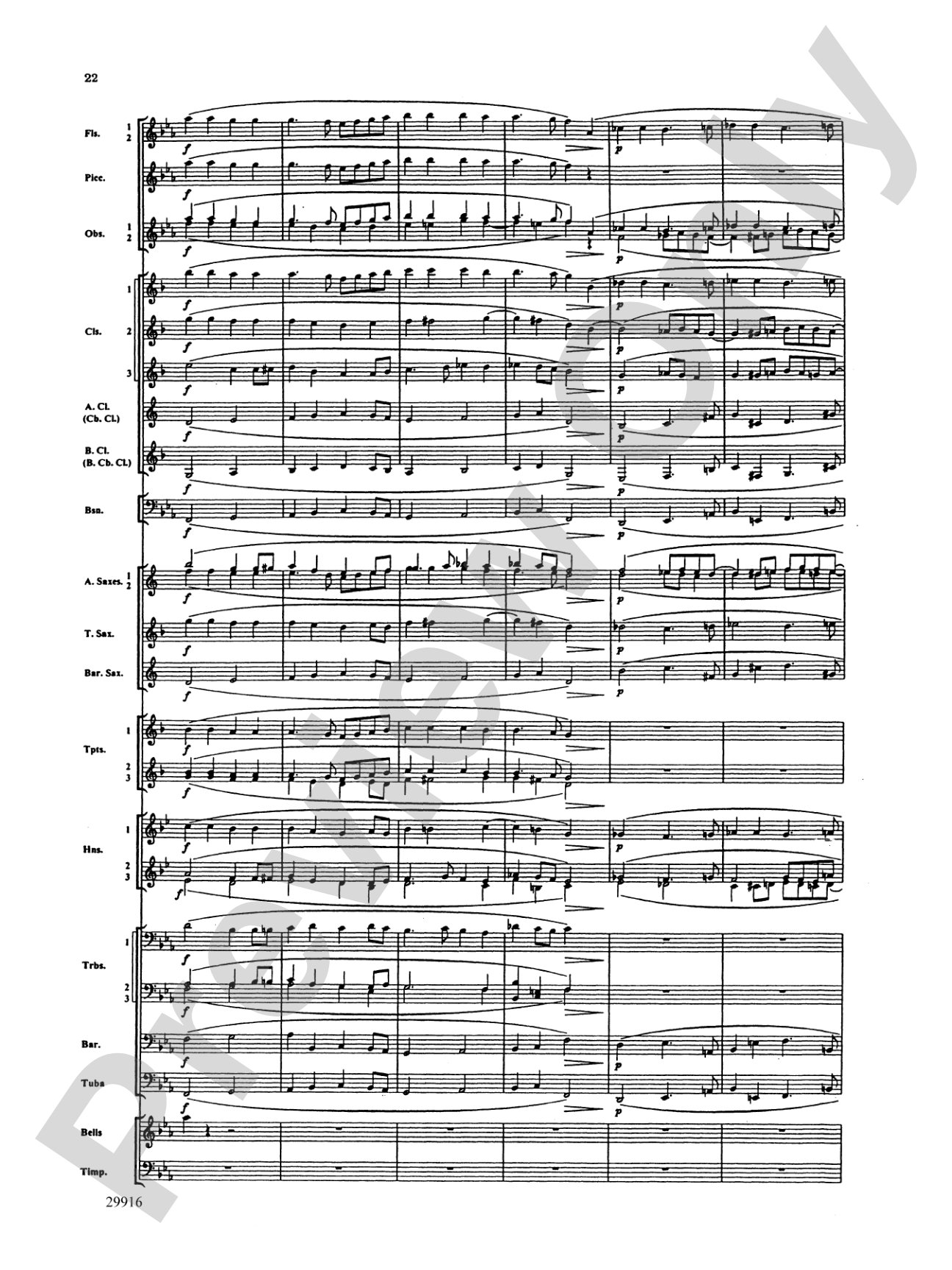 Prologue Prayer and Dream Pantomime (from the opera Hansel and Gretel): Concert Band Conductor Score & Parts