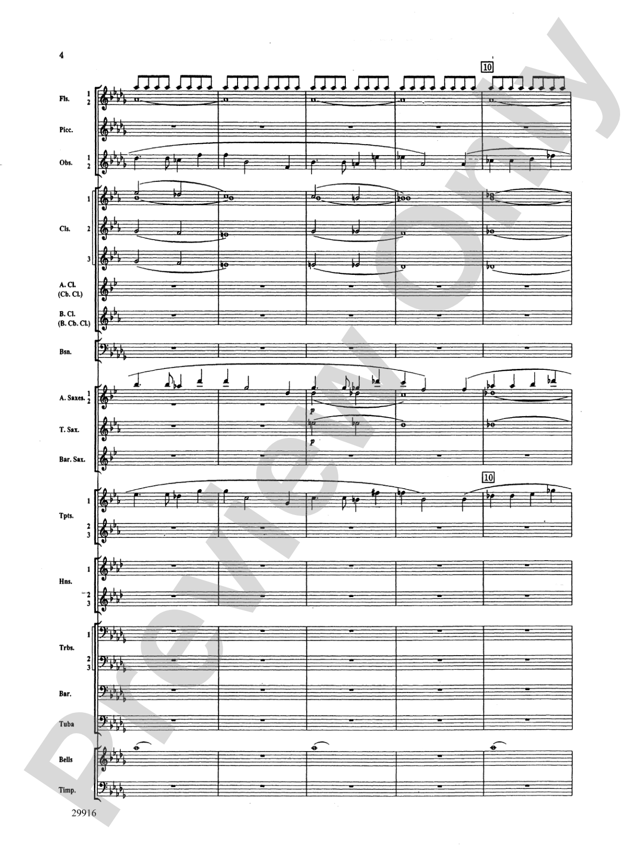 Prologue Prayer and Dream Pantomime (from the opera Hansel and Gretel): Concert Band Conductor Score & Parts