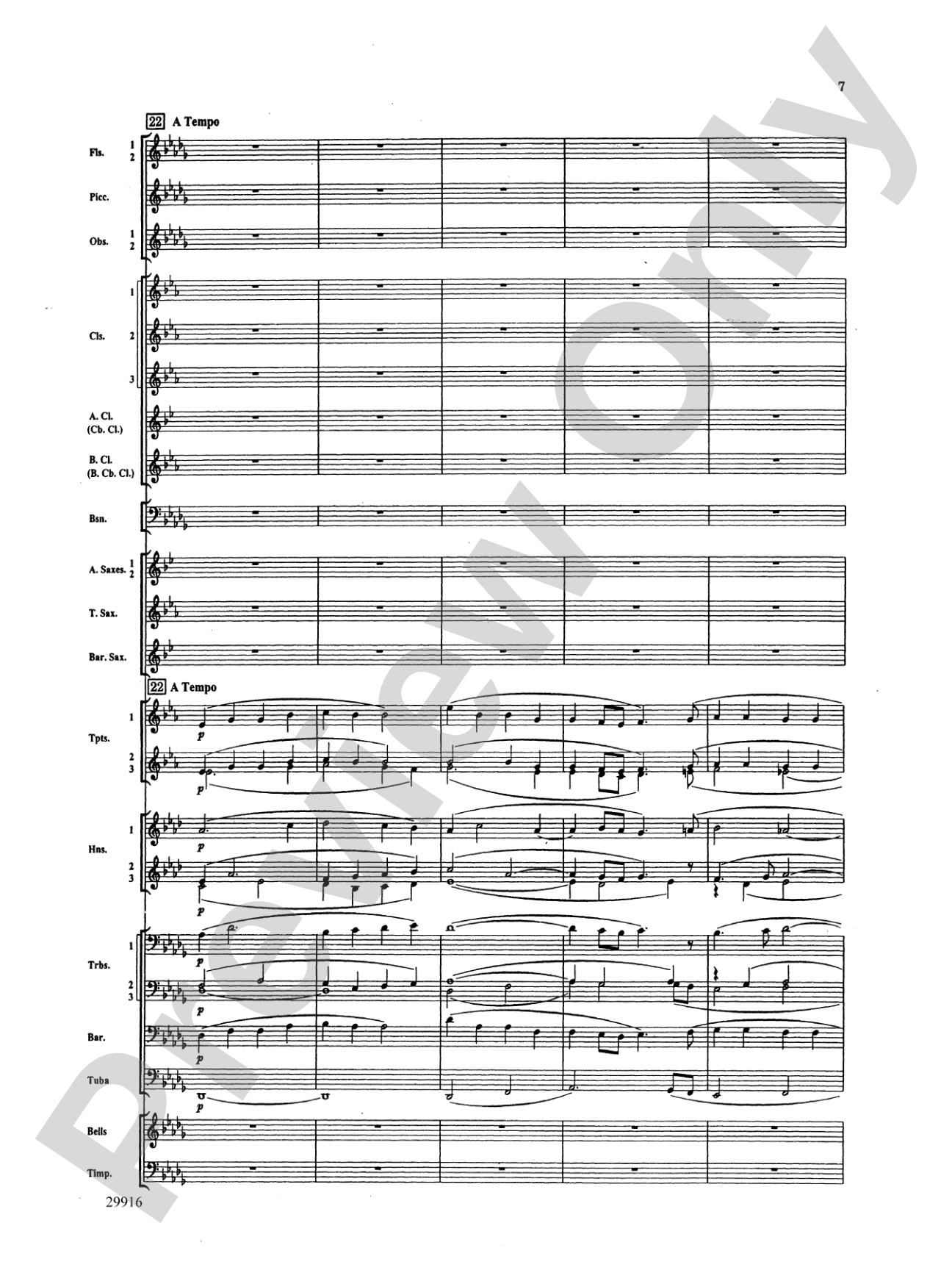 Prologue Prayer and Dream Pantomime (from the opera Hansel and Gretel): Concert Band Conductor Score & Parts