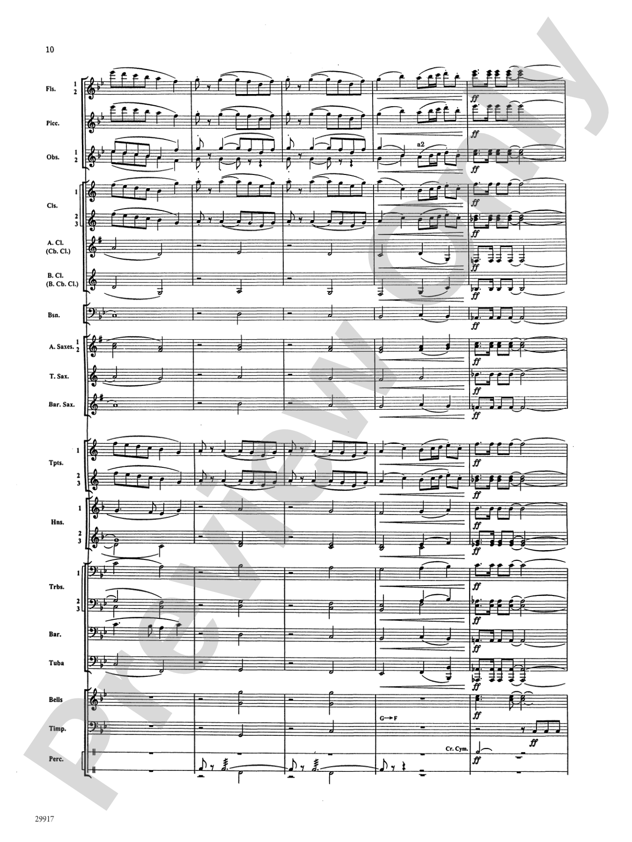 Shadow of the Condor: Concert Band Conductor Score & Parts