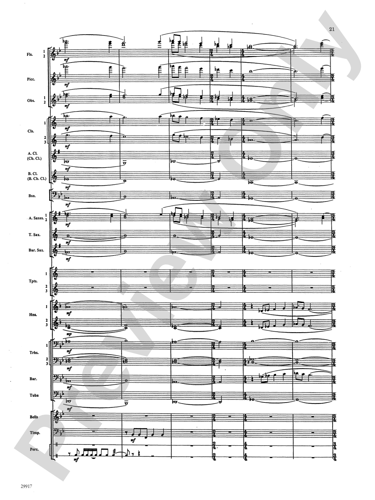 Shadow of the Condor: Concert Band Conductor Score & Parts