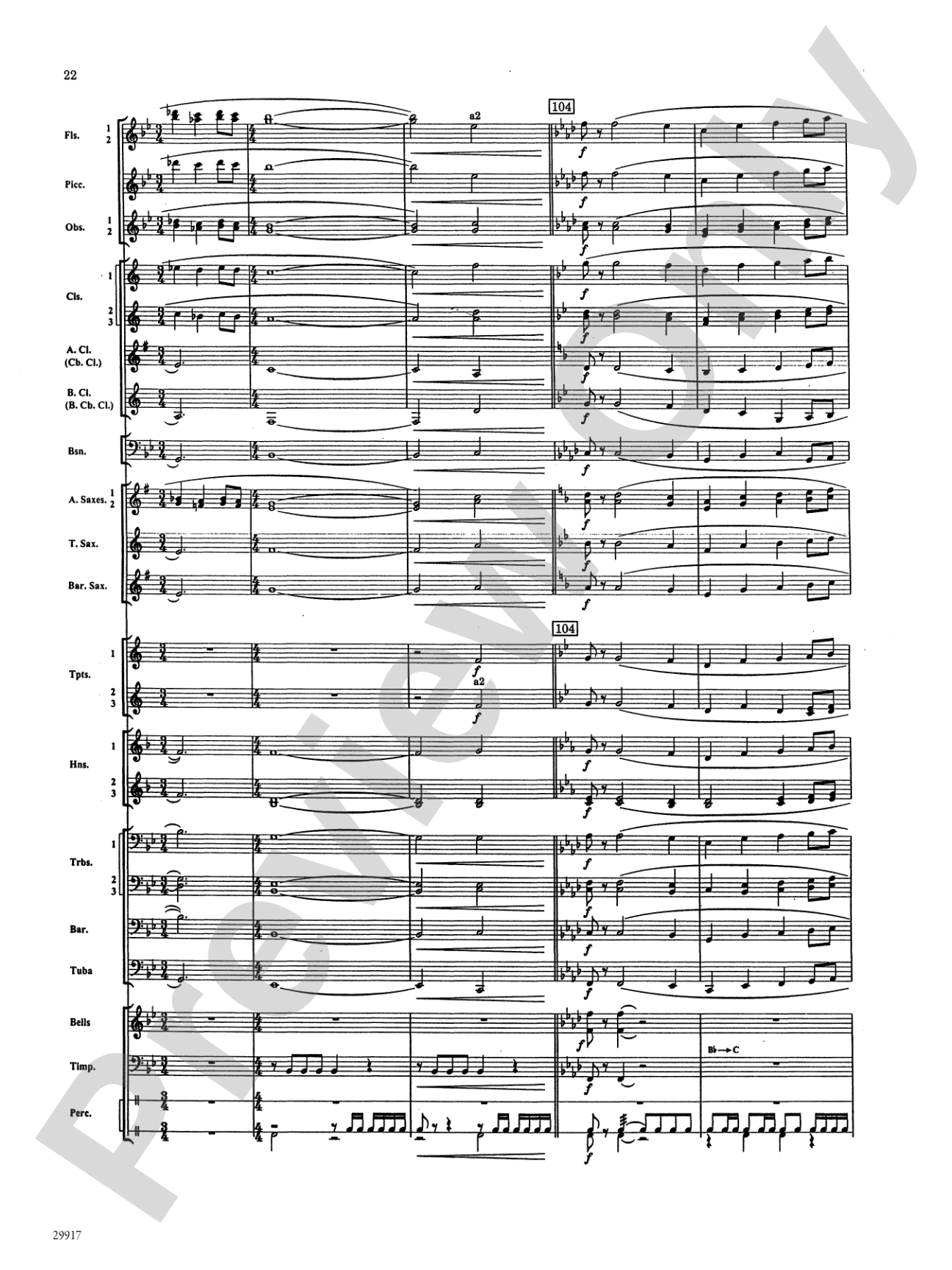 Shadow of the Condor: Concert Band Conductor Score & Parts