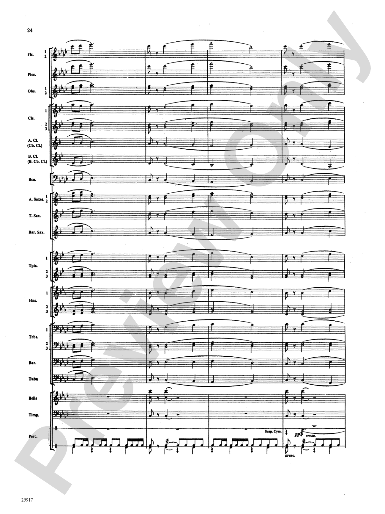 Shadow of the Condor: Concert Band Conductor Score & Parts