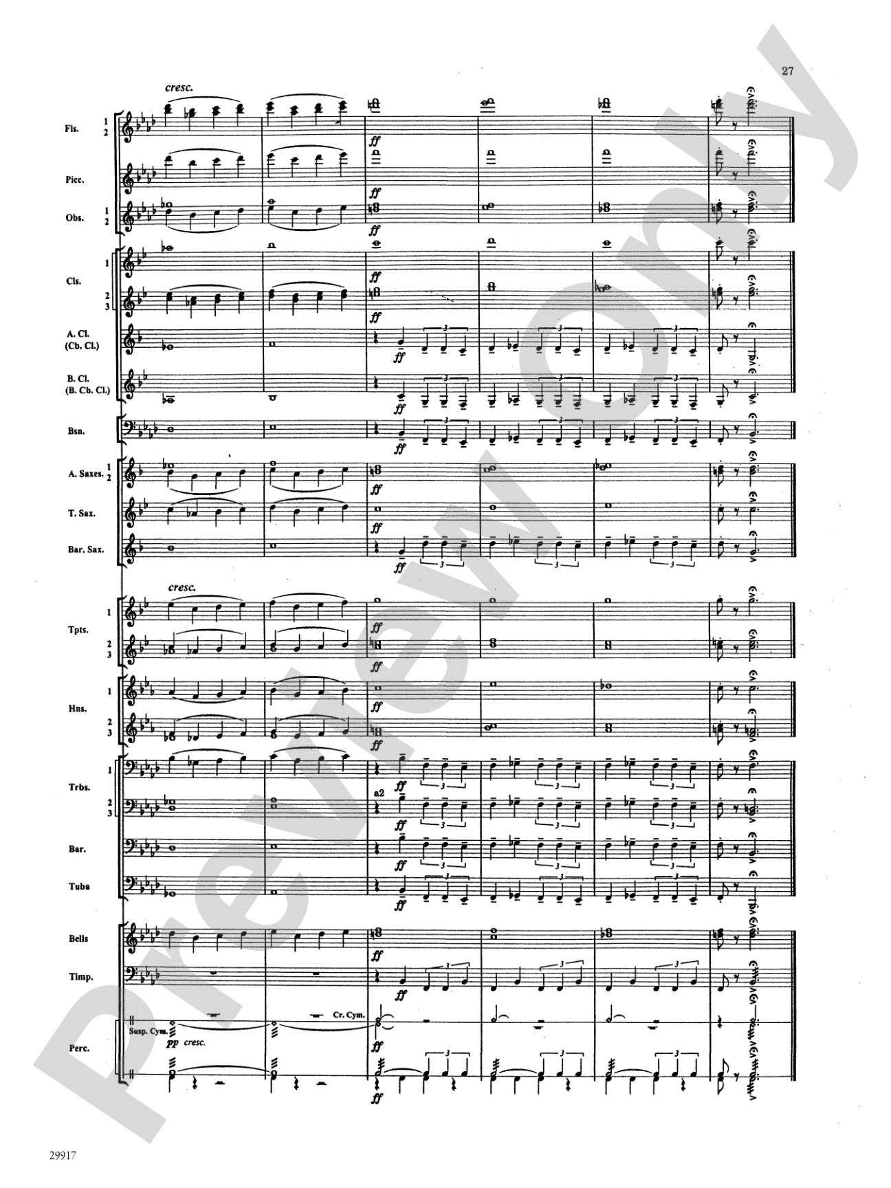 Shadow of the Condor: Concert Band Conductor Score & Parts
