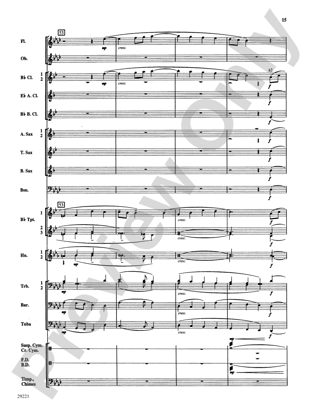 The Drummer Boy of Shiloh: Concert Band Conductor Score & Parts