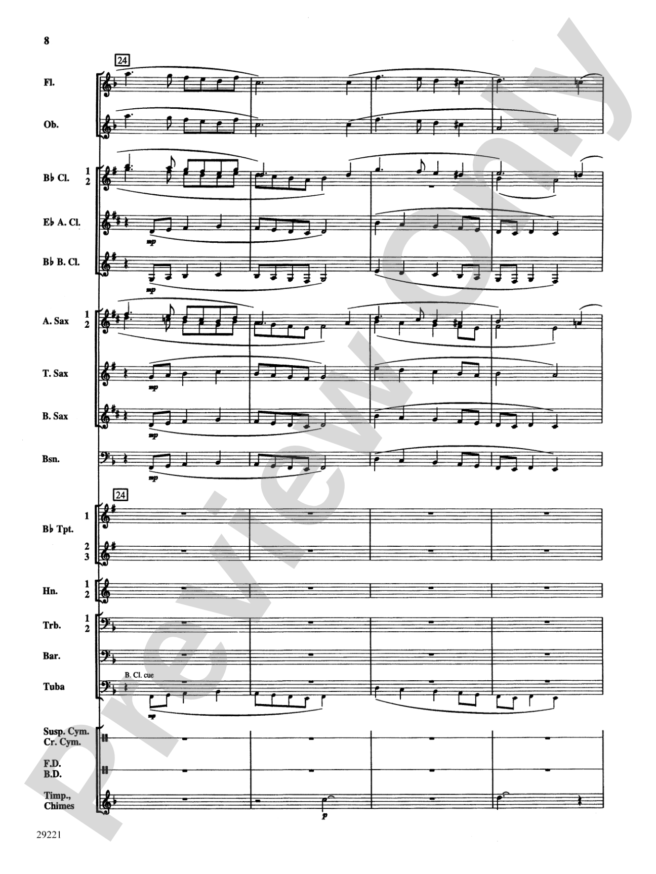 The Drummer Boy of Shiloh: Concert Band Conductor Score & Parts