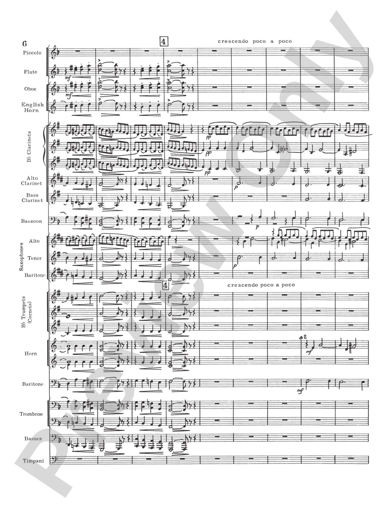 Prelude and Fugue in D minor: Concert Band Conductor Score & Parts