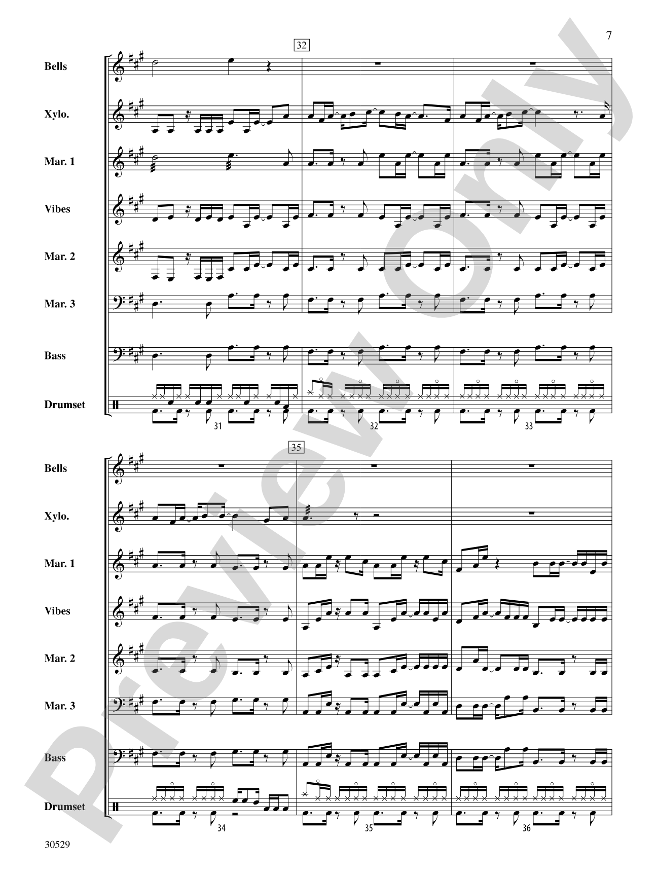 Good Riddance (Time of Your Life): Percussion Ensemble Conductor Score & Parts