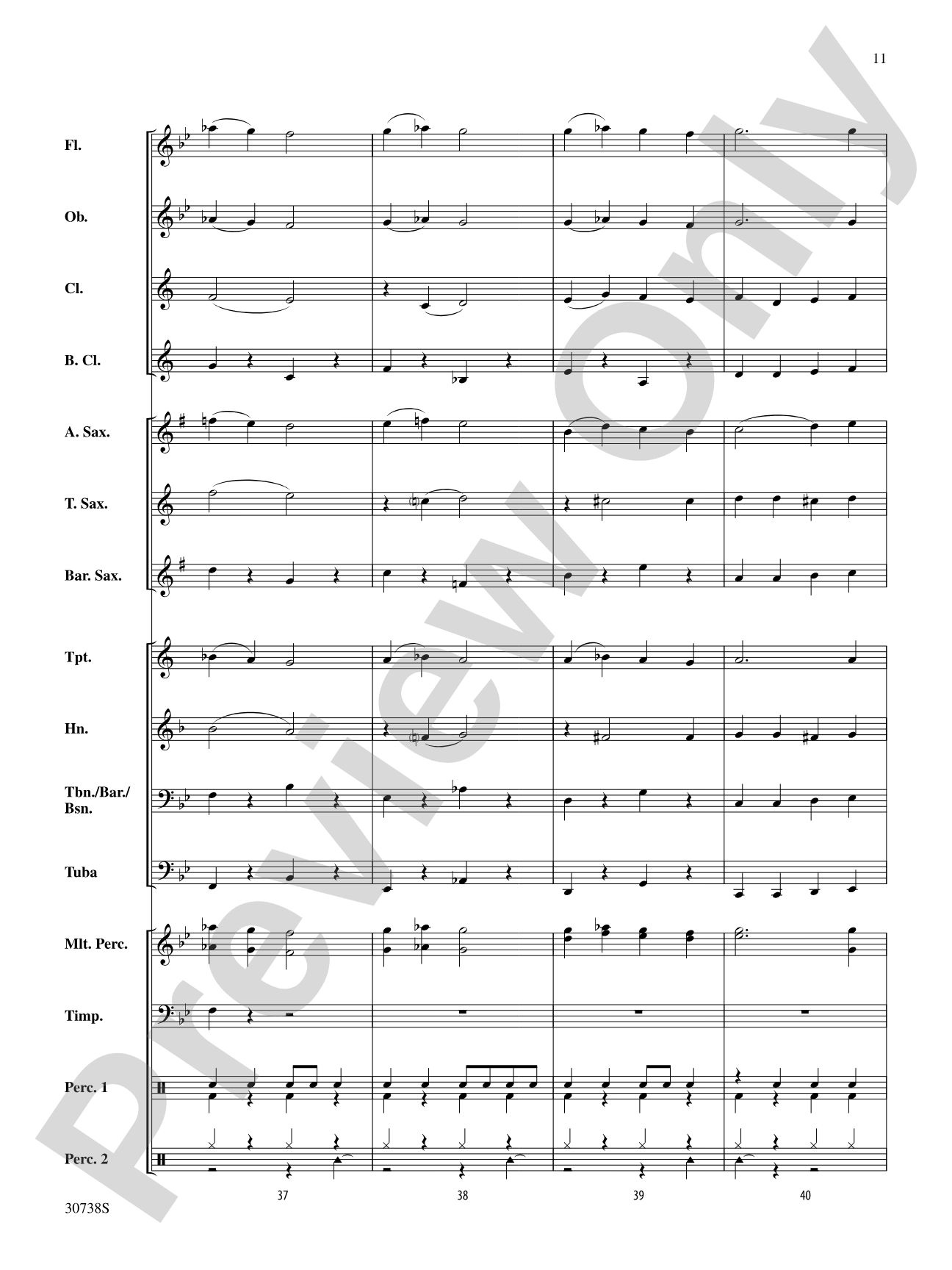 Invasion of the Christmas Crabs: Concert Band Conductor Score & Parts