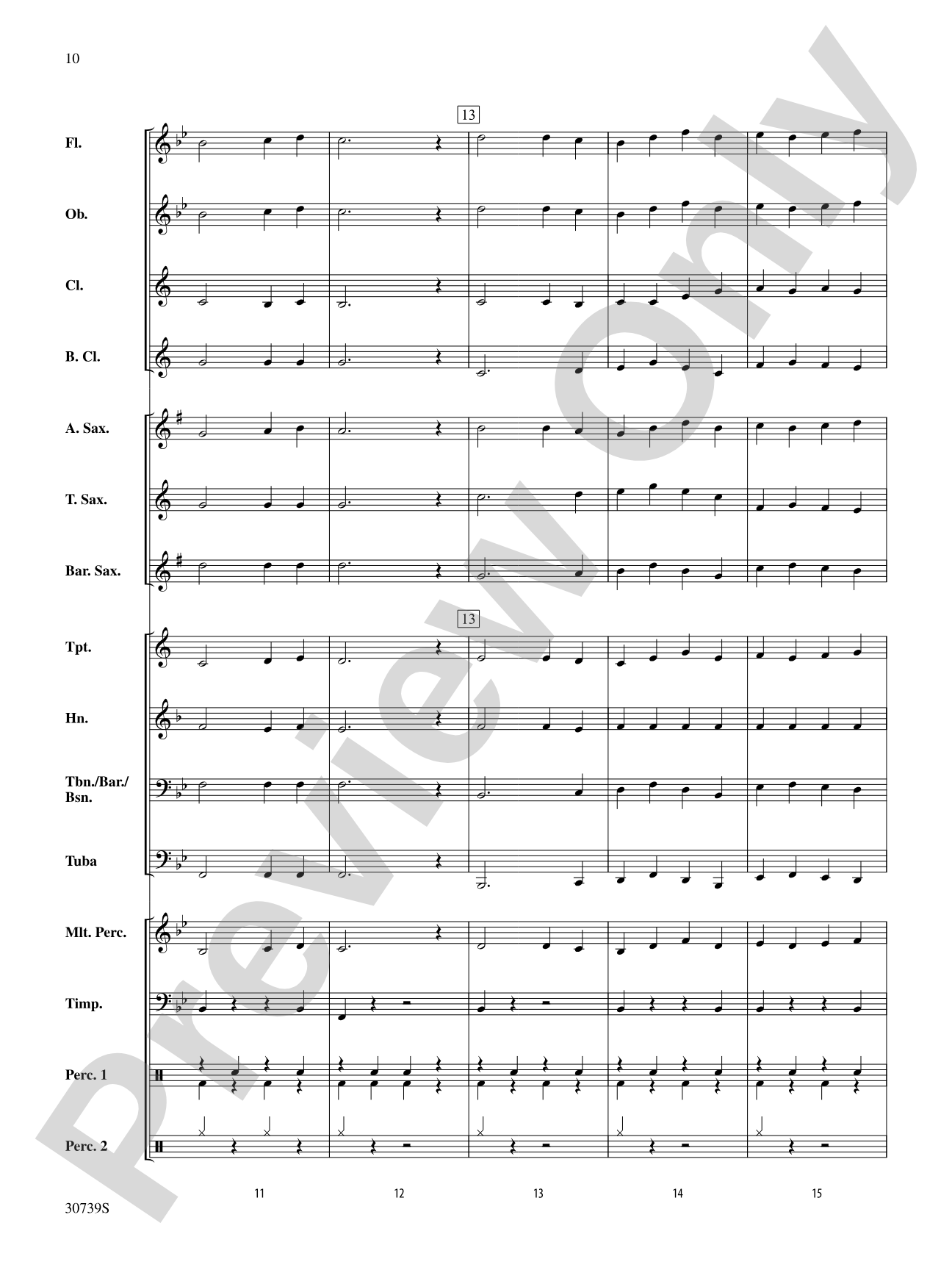 Belwin Very Beginning Band Kit #5: Concert Band Conductor Score & Parts