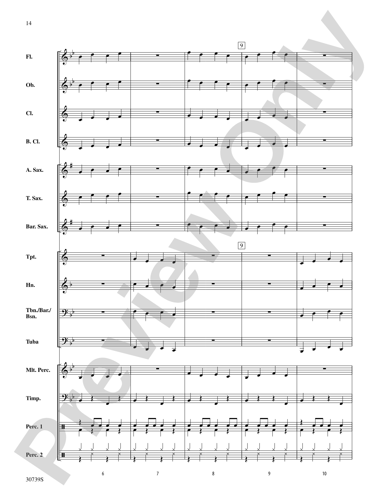 Belwin Very Beginning Band Kit #5: Concert Band Conductor Score & Parts