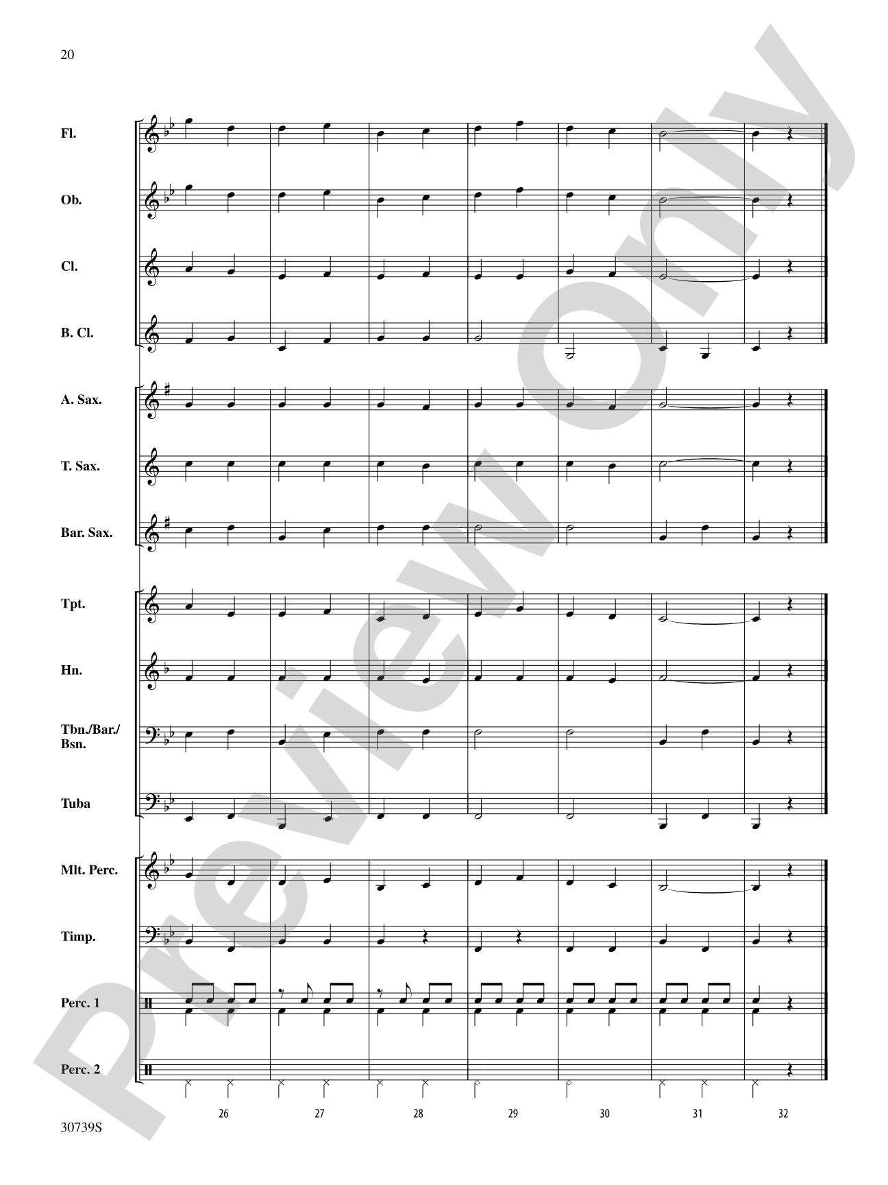 Belwin Very Beginning Band Kit #5: Concert Band Conductor Score & Parts