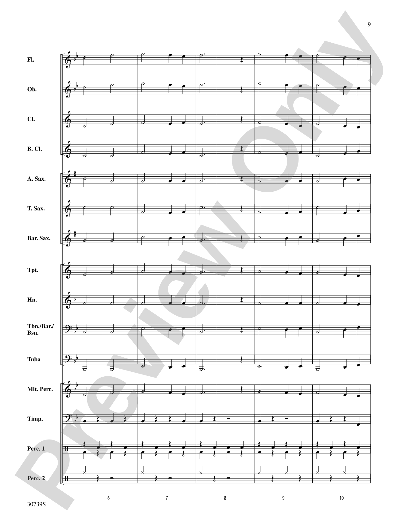 Belwin Very Beginning Band Kit #5: Concert Band Conductor Score & Parts