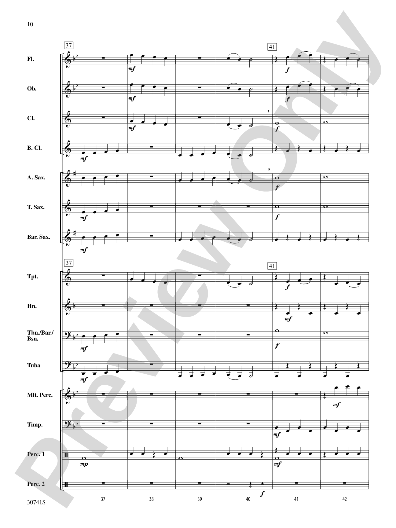 Symphonic Variants (Based on "Ode to Joy" from Symphony No. 9): Concert Band Conductor Score & Parts