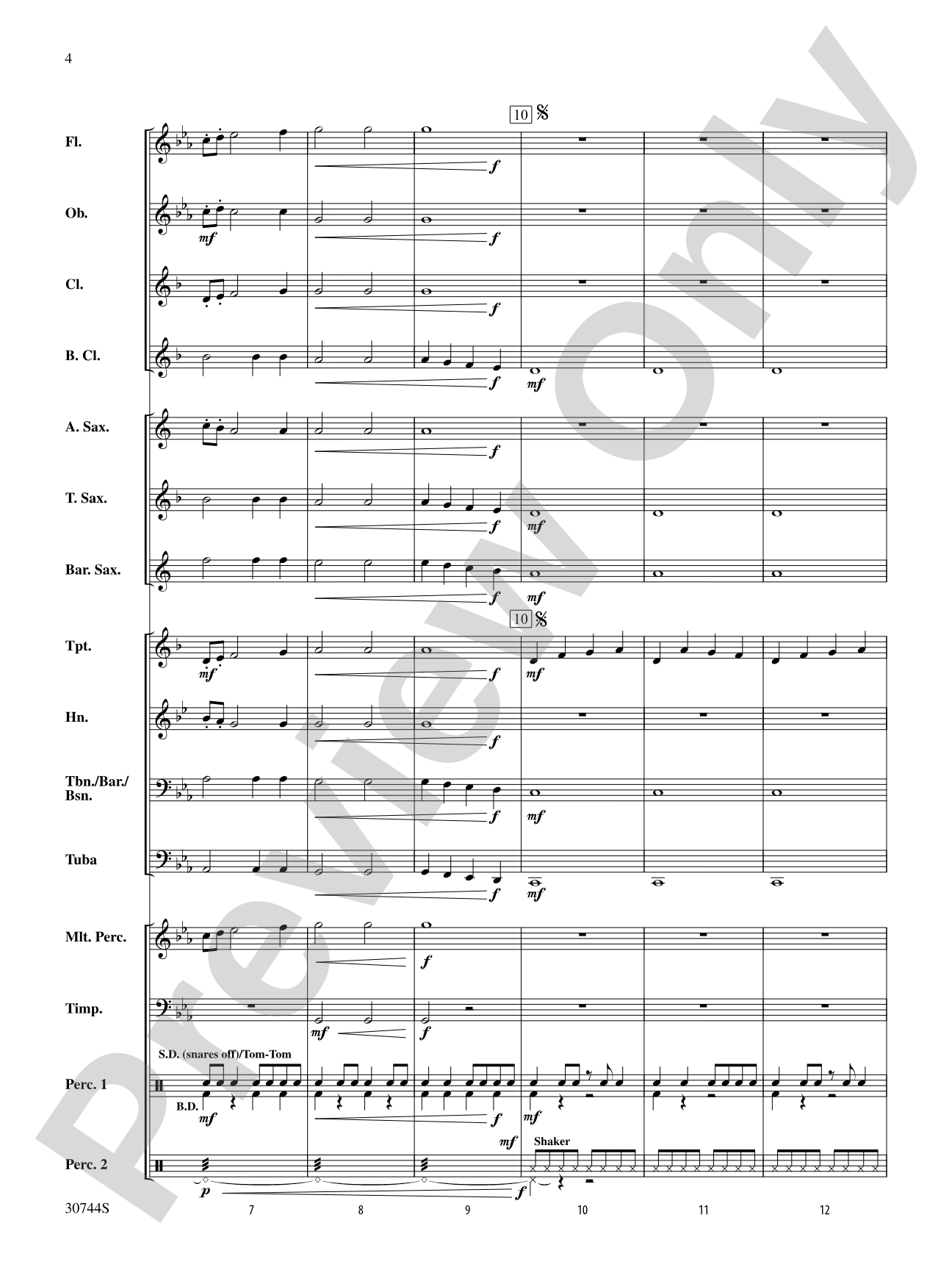 Stonehenge: Concert Band Conductor Score & Parts