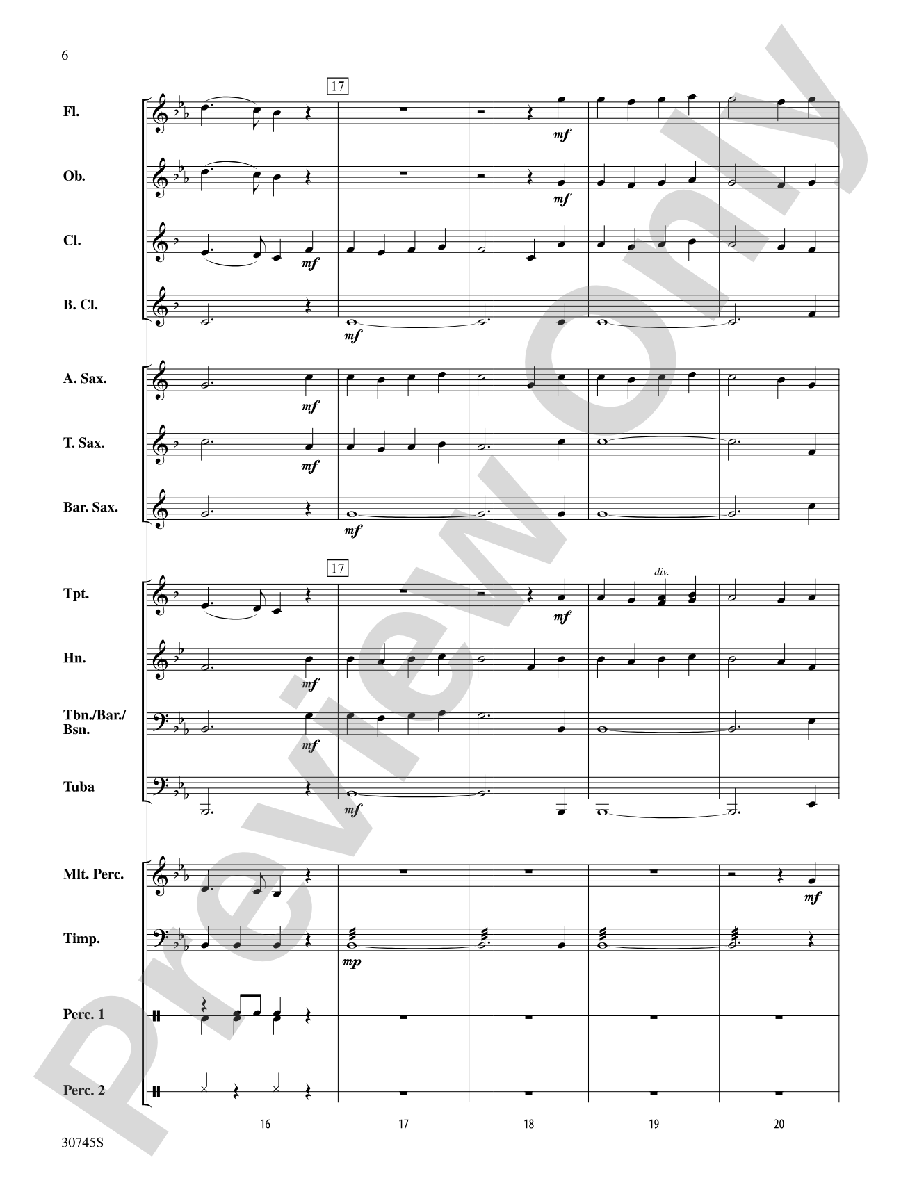 Joyful and Triumphant: Concert Band Conductor Score & Parts