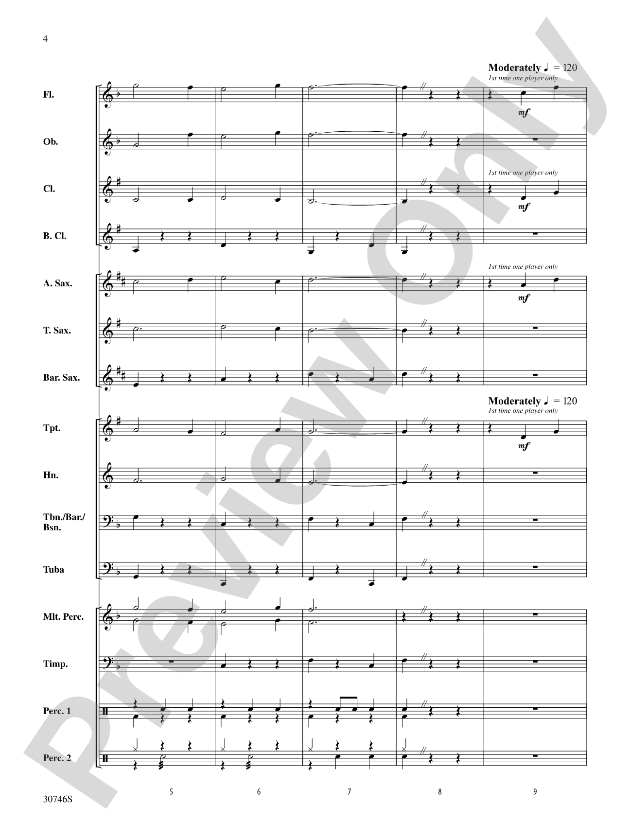 Arbolito de Navidad: Concert Band Conductor Score & Parts