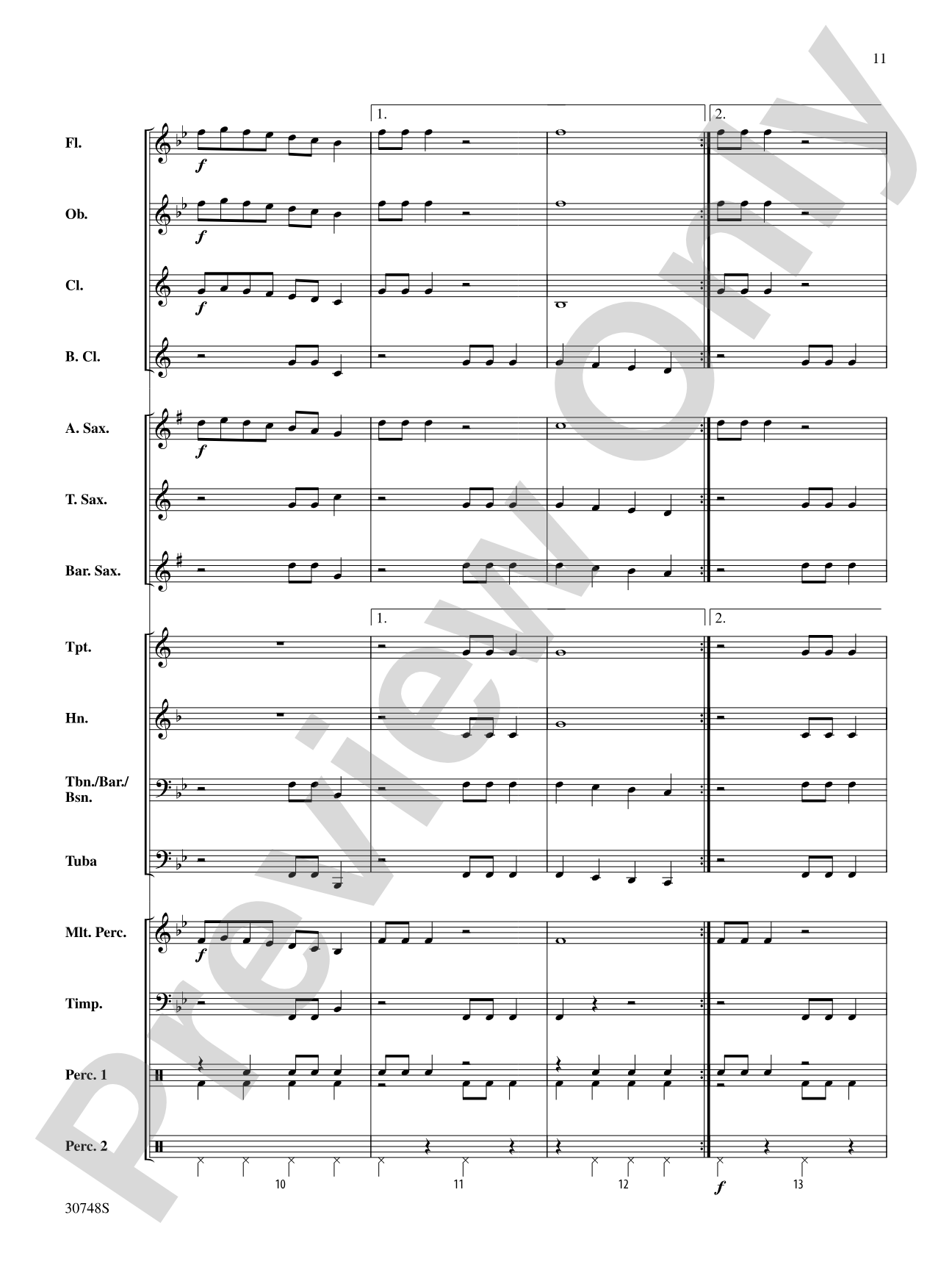 Belwin Beginning Band Kit #5: Concert Band Conductor Score & Parts