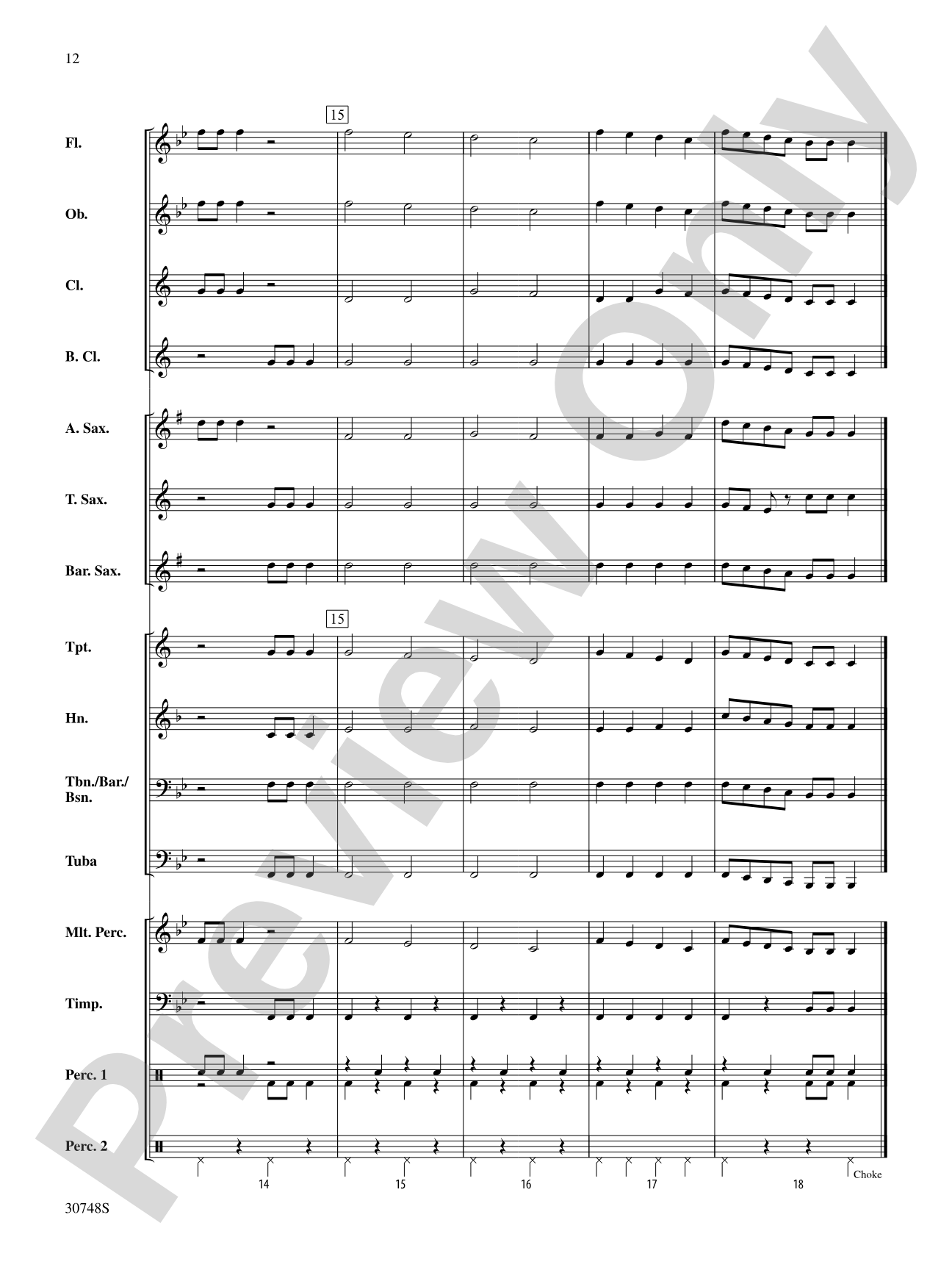 Belwin Beginning Band Kit #5: Concert Band Conductor Score & Parts