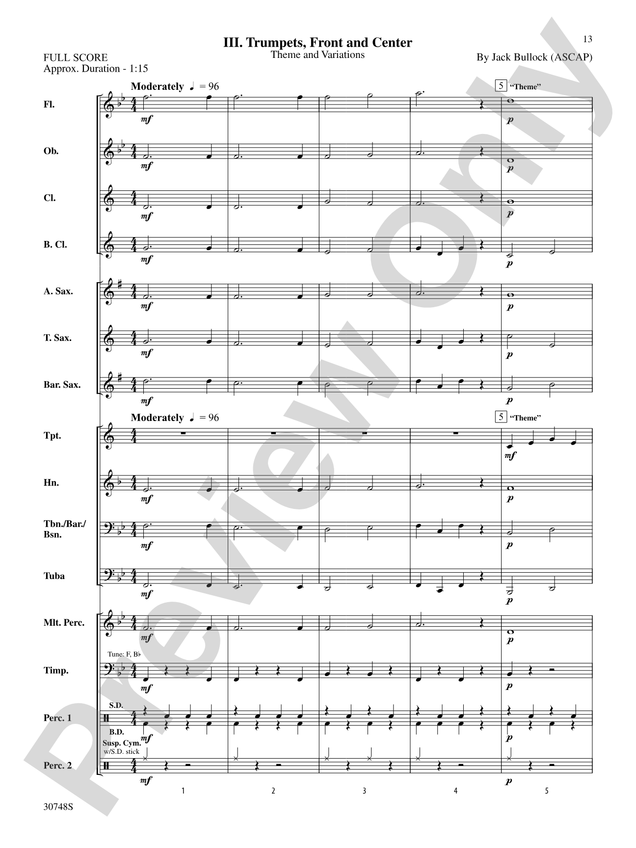 Belwin Beginning Band Kit #5: Concert Band Conductor Score & Parts