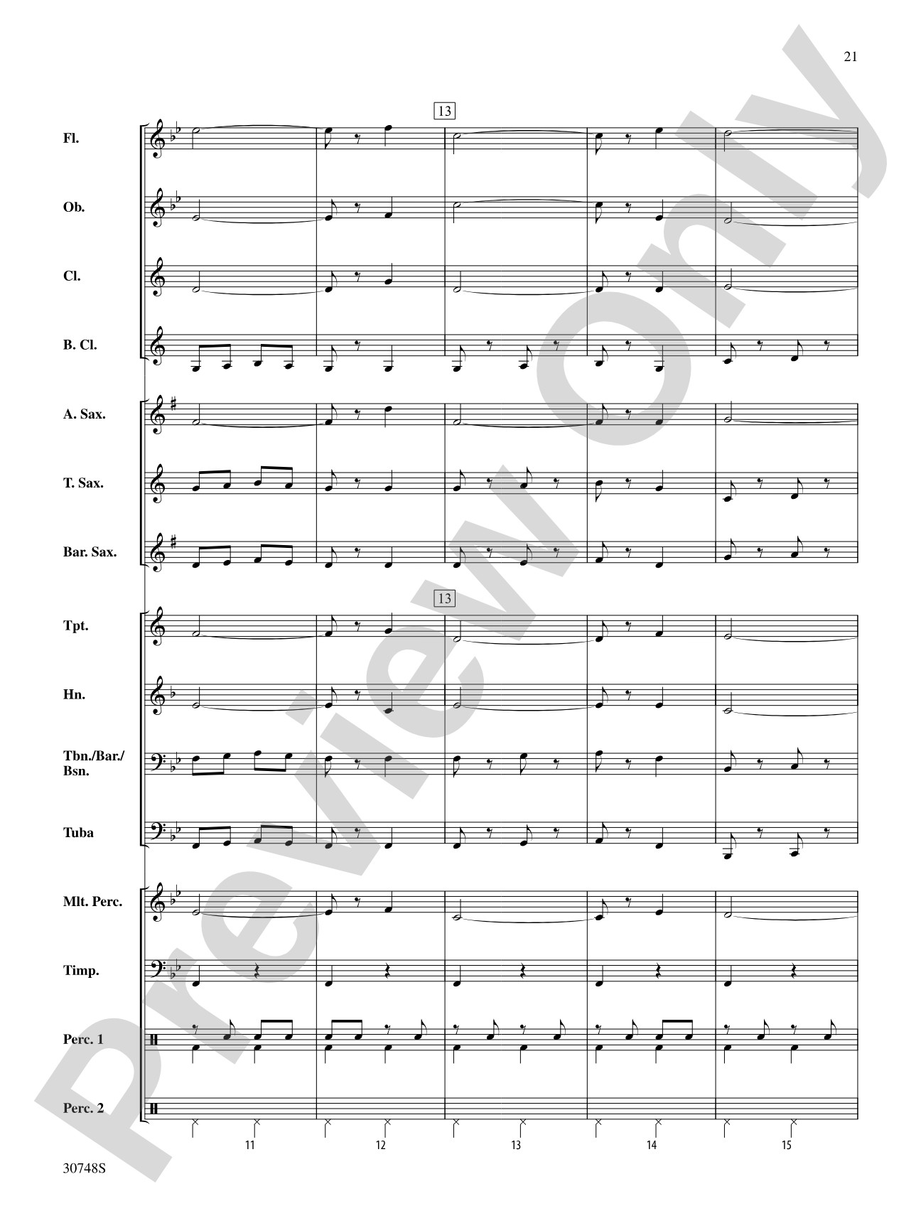 Belwin Beginning Band Kit #5: Concert Band Conductor Score & Parts