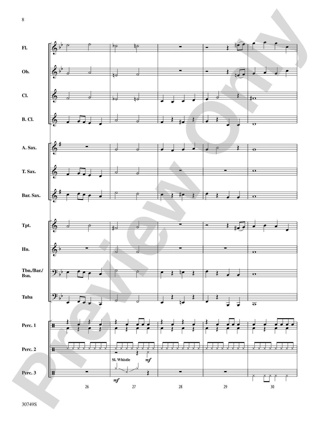Elves R Us (Based on Toyland): Concert Band Conductor Score & Parts