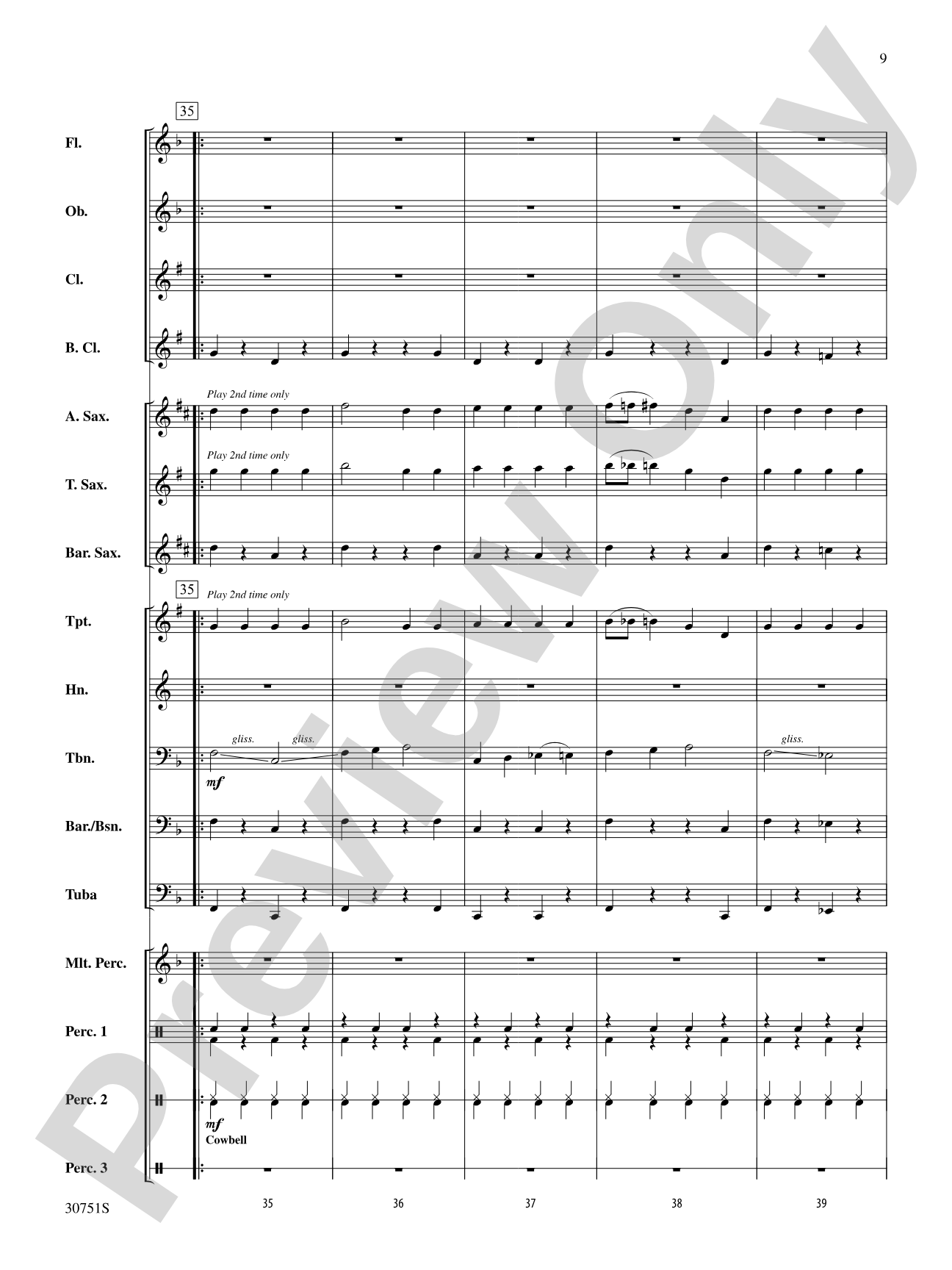 Dem Bones: Concert Band Conductor Score & Parts