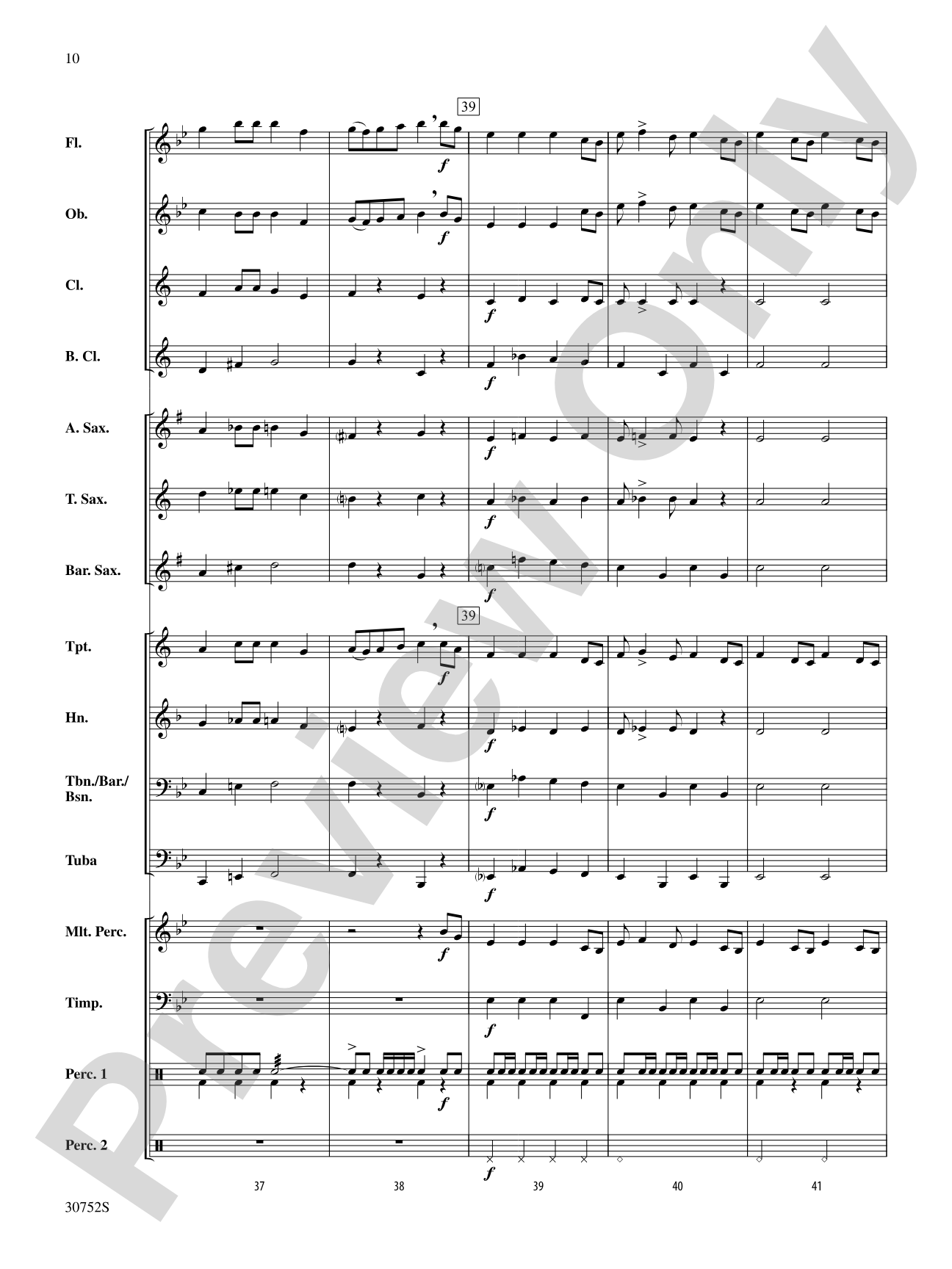 March Bits & Pieces: Concert Band Conductor Score & Parts