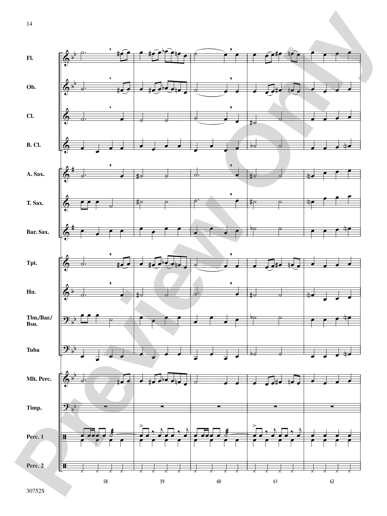 March Bits & Pieces: Concert Band Conductor Score & Parts