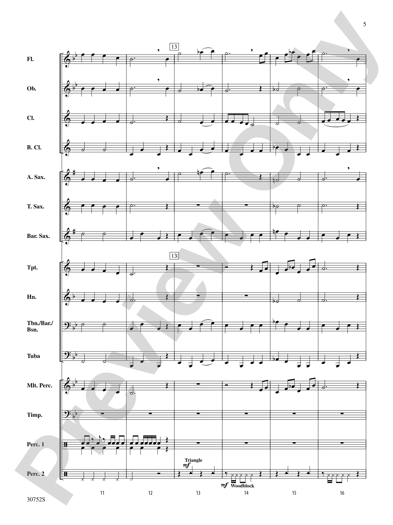 March Bits & Pieces: Concert Band Conductor Score & Parts