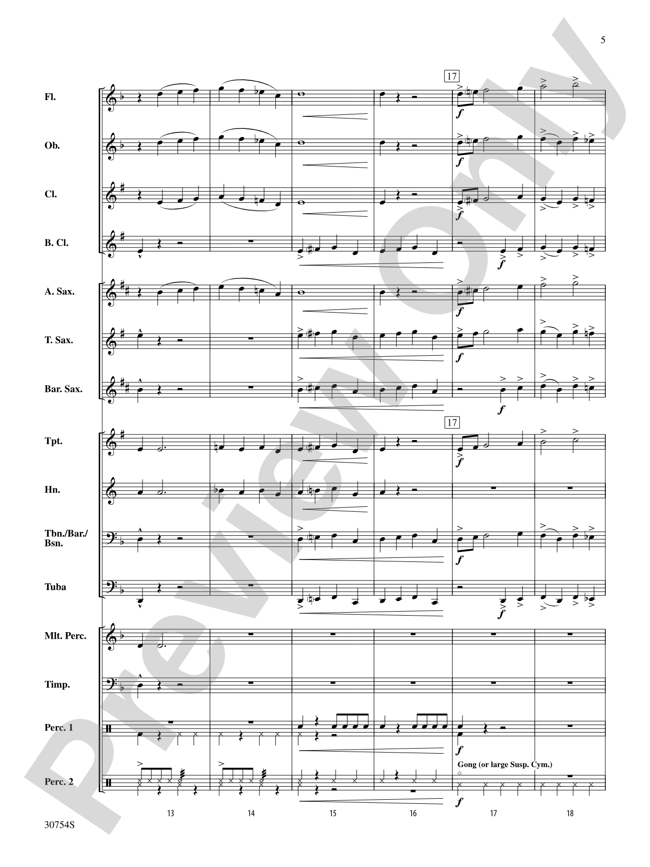 Final Impact: Concert Band Conductor Score & Parts