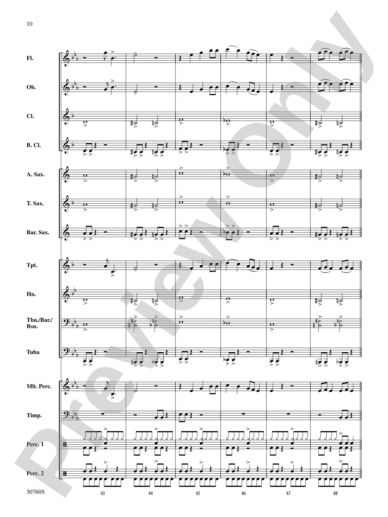 Brain Stew: Concert Band Conductor Score & Parts