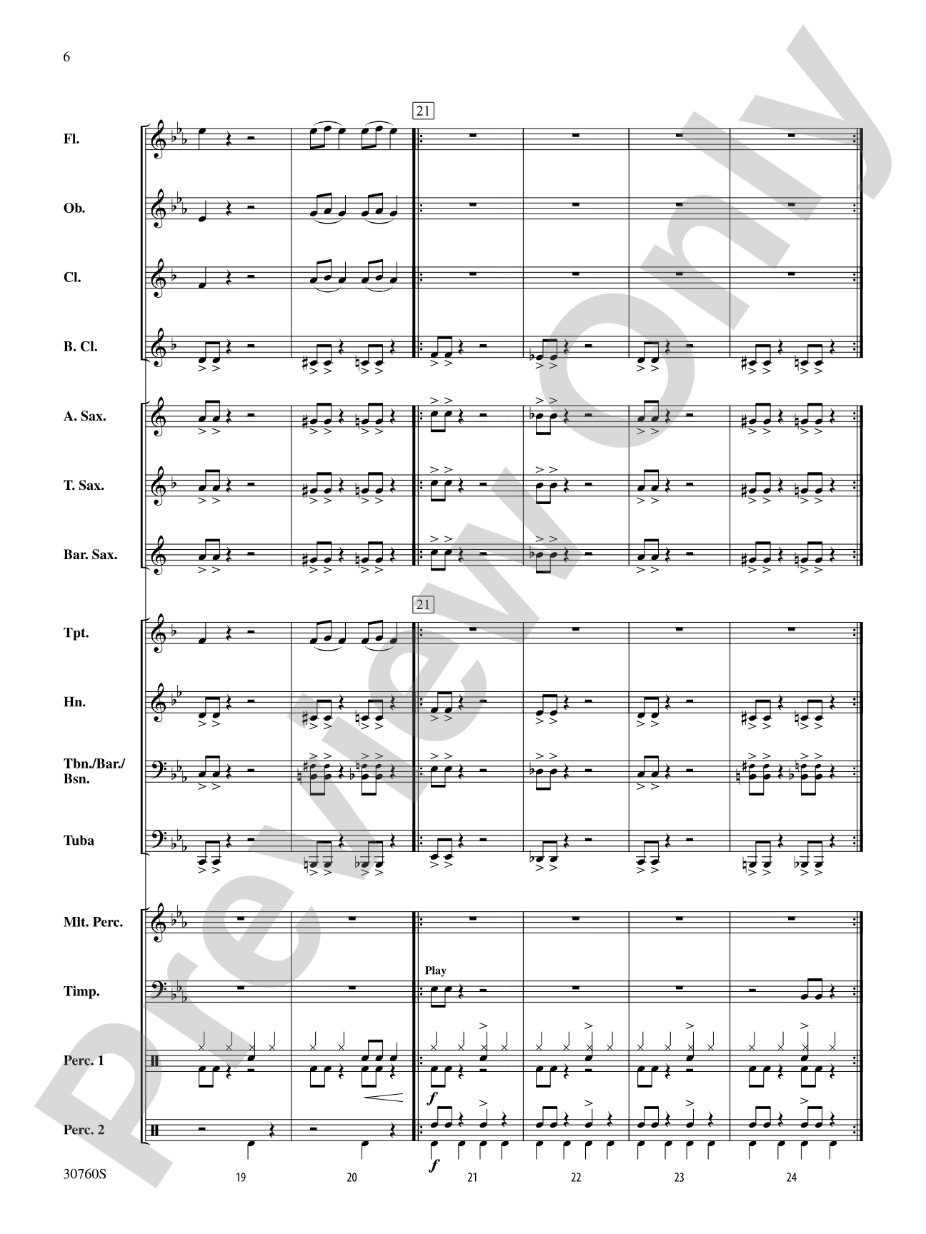 Brain Stew: Concert Band Conductor Score & Parts